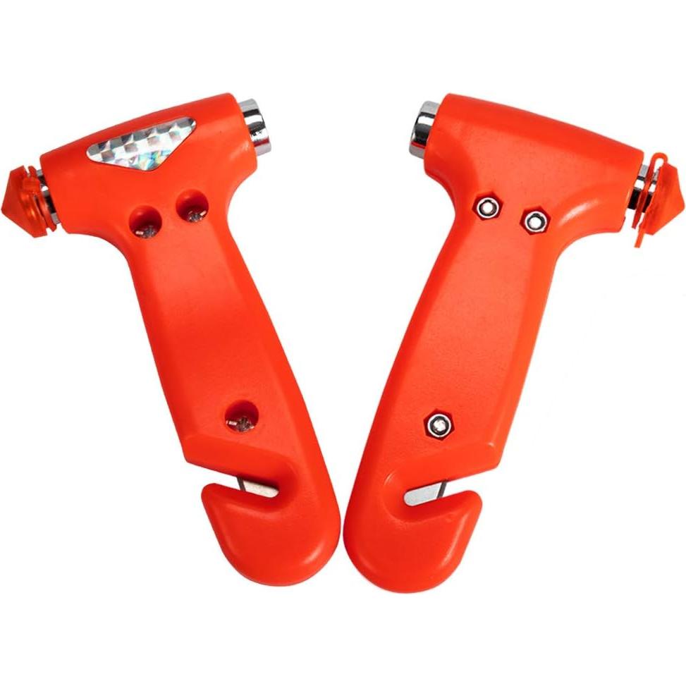 Martillo de Seguridad MOTORBUDDY 2 Paquetes Cortador Cinturón