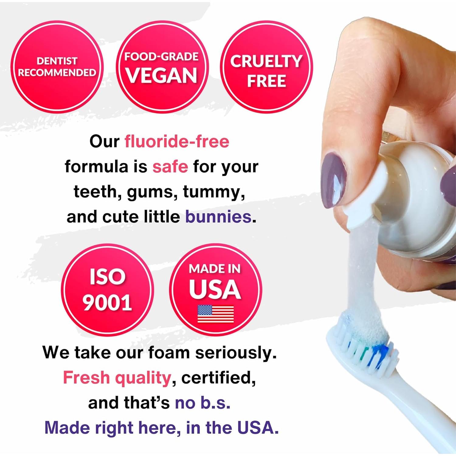 Limpiador de Alineadores y Espuma Blanqueadora Divine White - 2 Pack