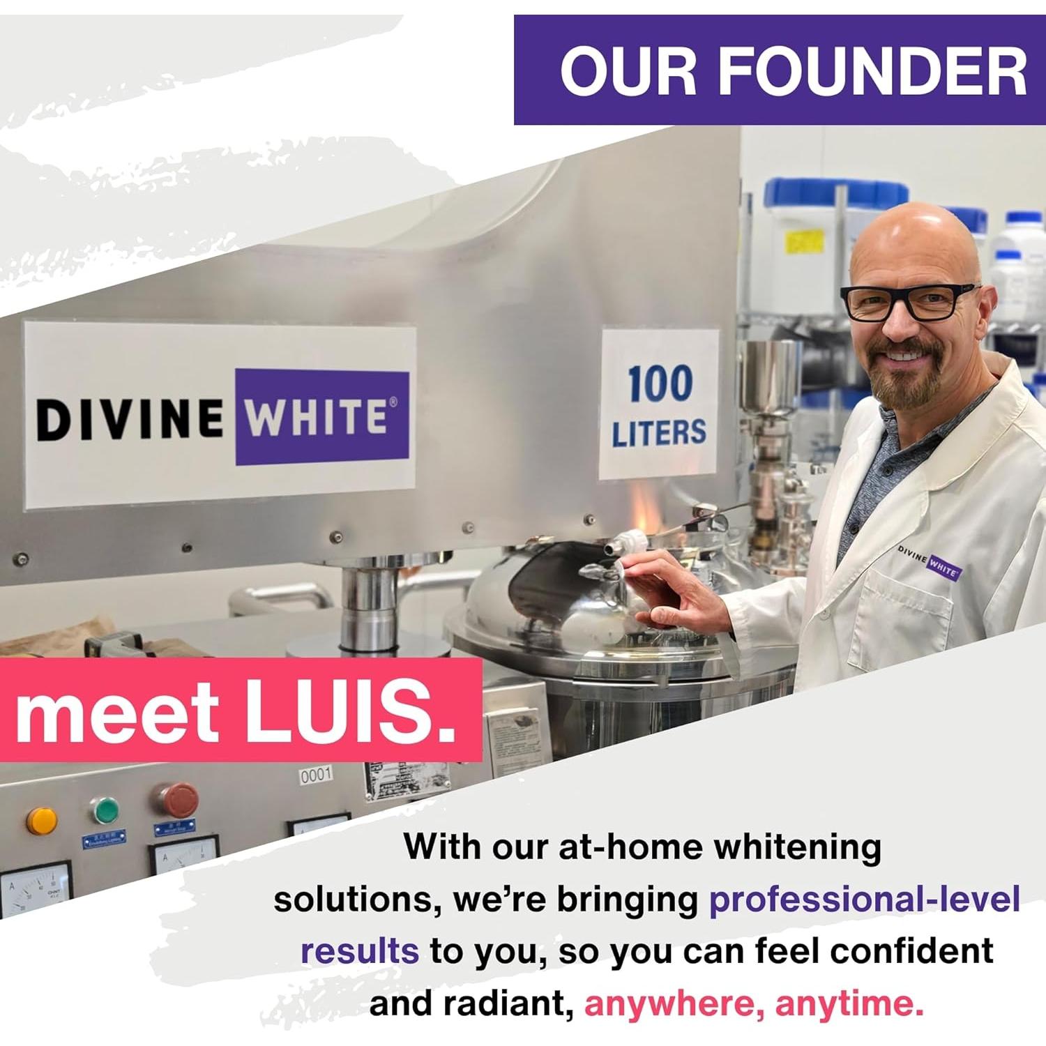 Limpiador de Alineadores y Espuma Blanqueadora Divine White - 2 Pack