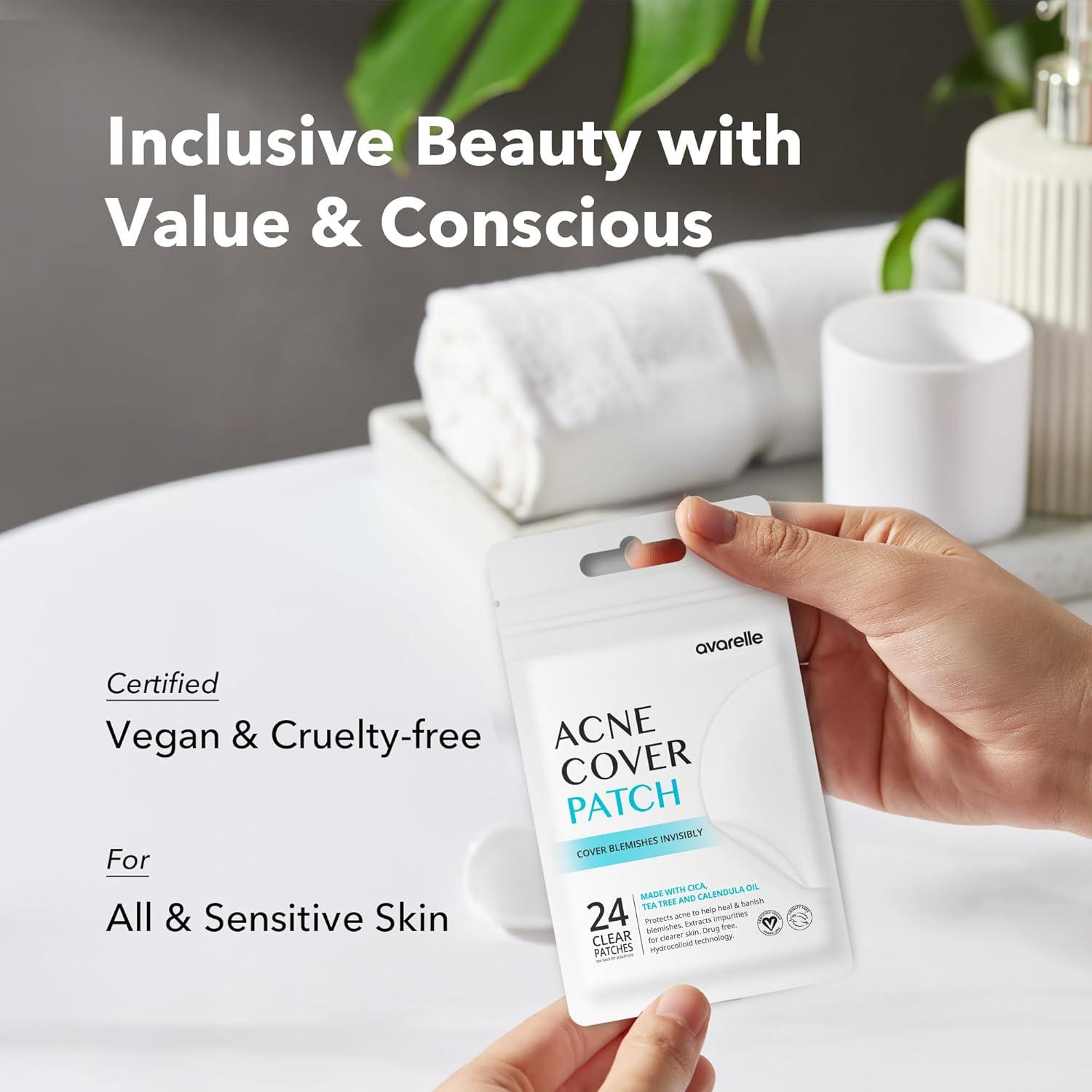 Parches para Acné AVARELLE Hydrocolloid 24 Unidades