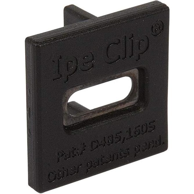 Clip Ipe Clip Extreme Negro para Deck 175 Piezas 9.29 m²
