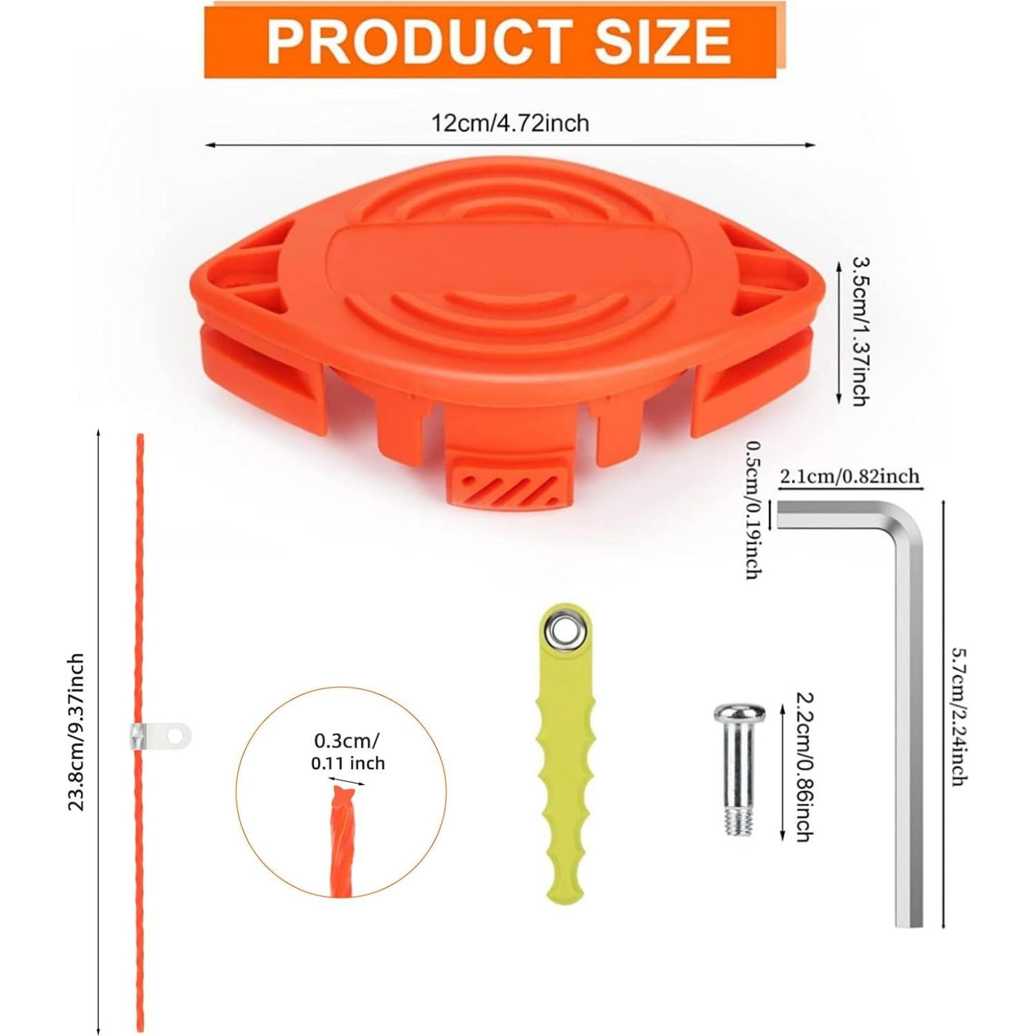 Cuchilla y Línea de Desmalezadora AF-100 Kaberalty 0.11"