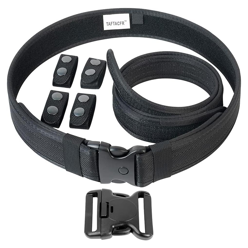 Cinturón Táctico TAFTACFR 5,08 cm Ajustable para Seguridad