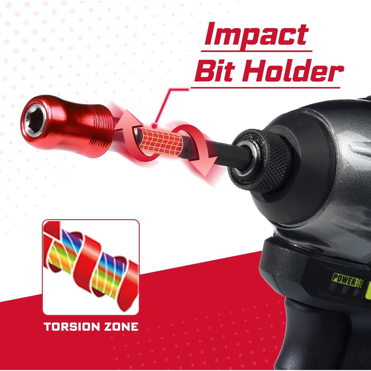 Soporte de Punta de Destornillador de Impacto GEINXURN 12"