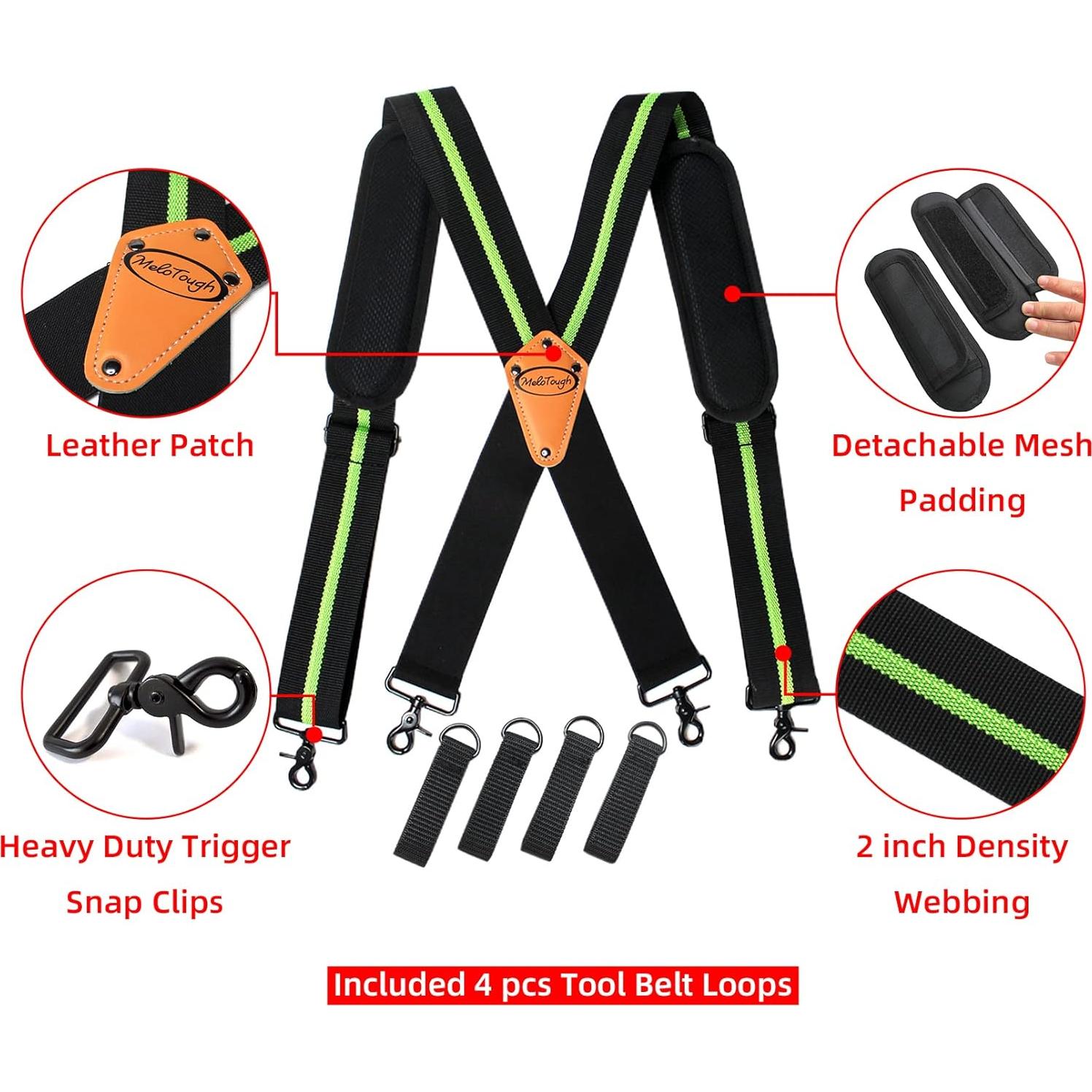 Arnés para Cinturón de Herramientas MELOTOUGH con Tirantes