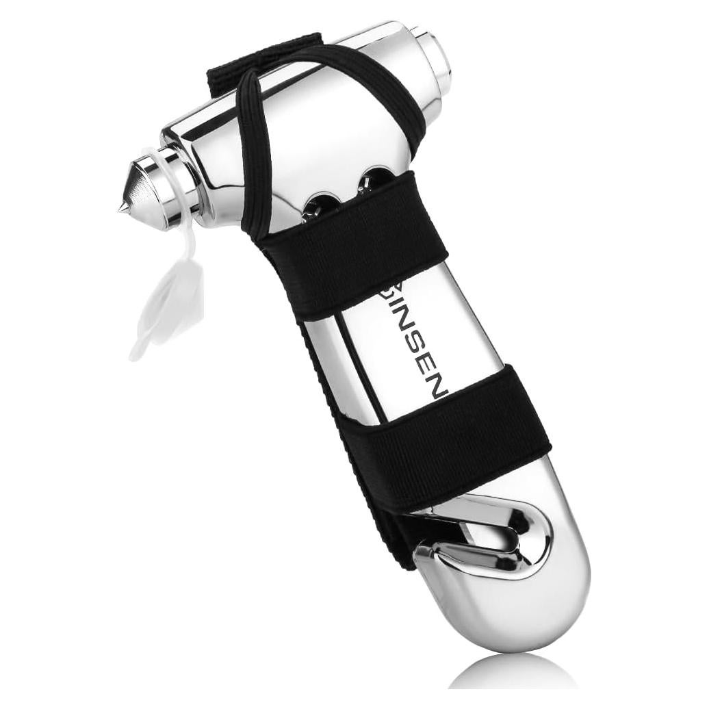 Rompedor de Ventanas SINSEN Martillo de Seguridad 3-en-1