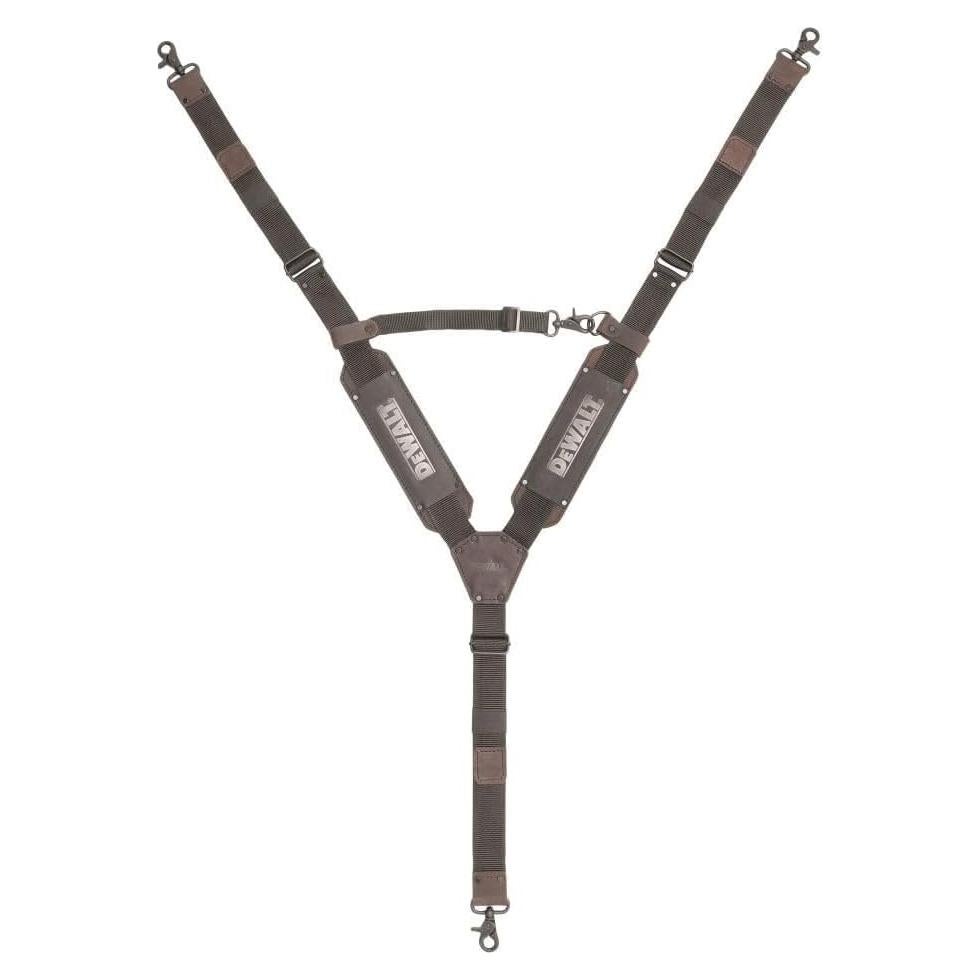 Suspenders de Cuero Dewalt DWST550116 Ajustables Gris