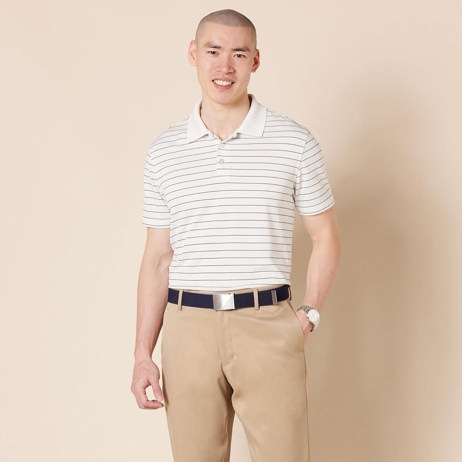 Cinturón de Golf Amazon Essentials Marino 3.81 cm Ajustable