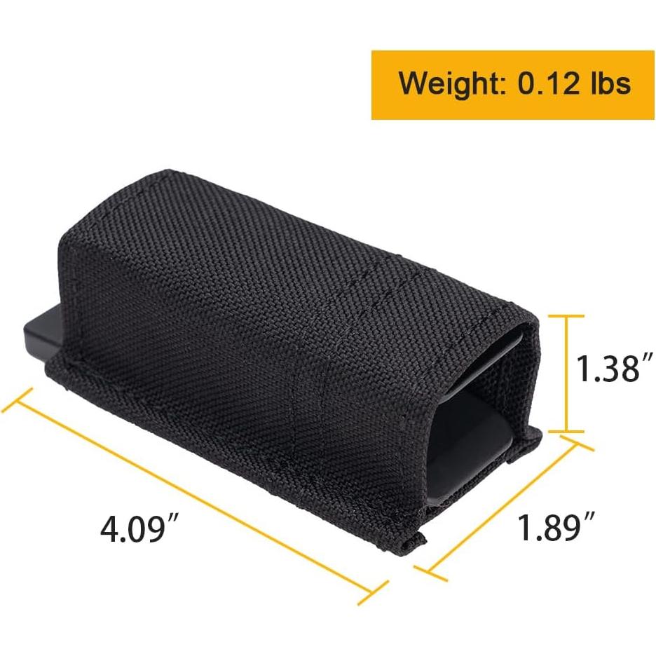 Pouch de Mag IDOGEAR Doble 9mm Molle Liberación Rápida