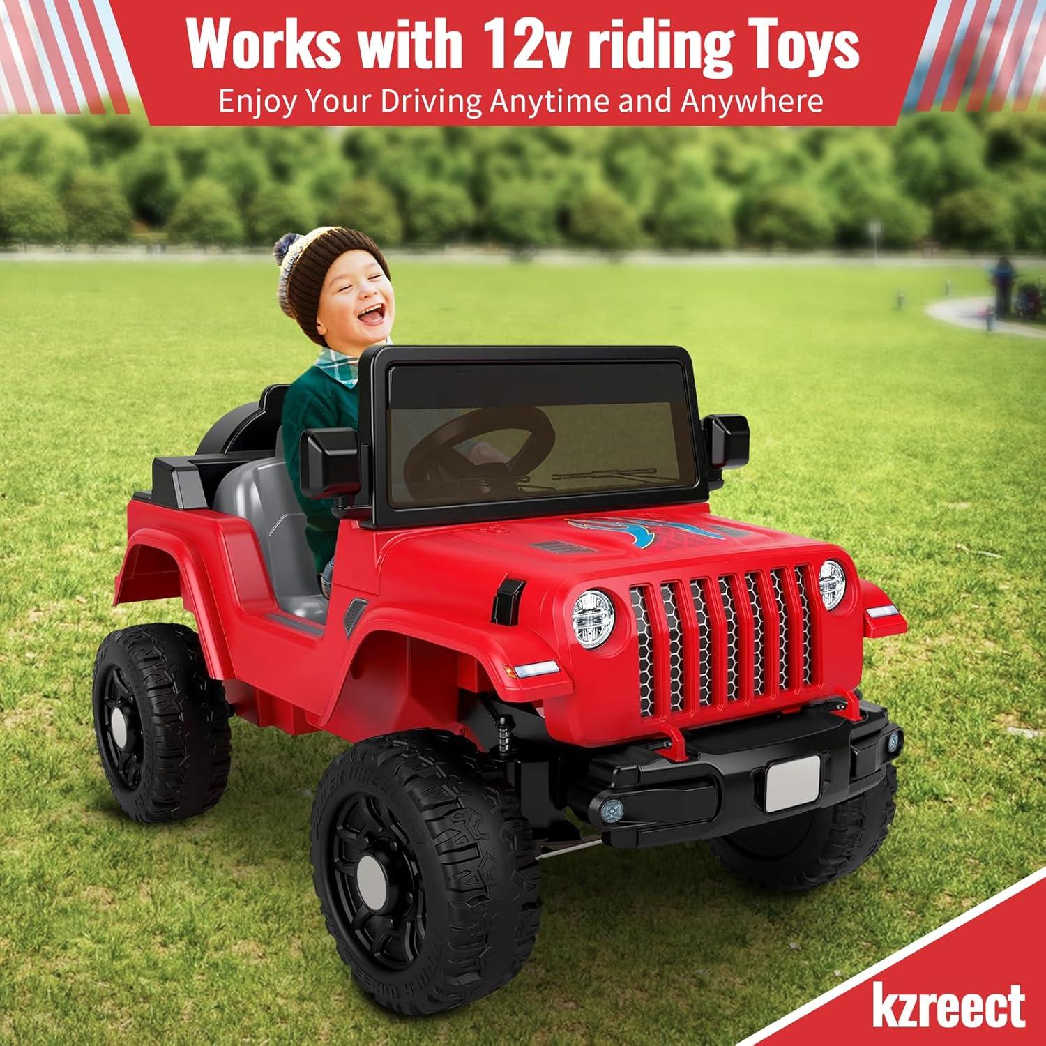 Adaptador de Batería Kzreect 18V a 12V para Fisher-Price