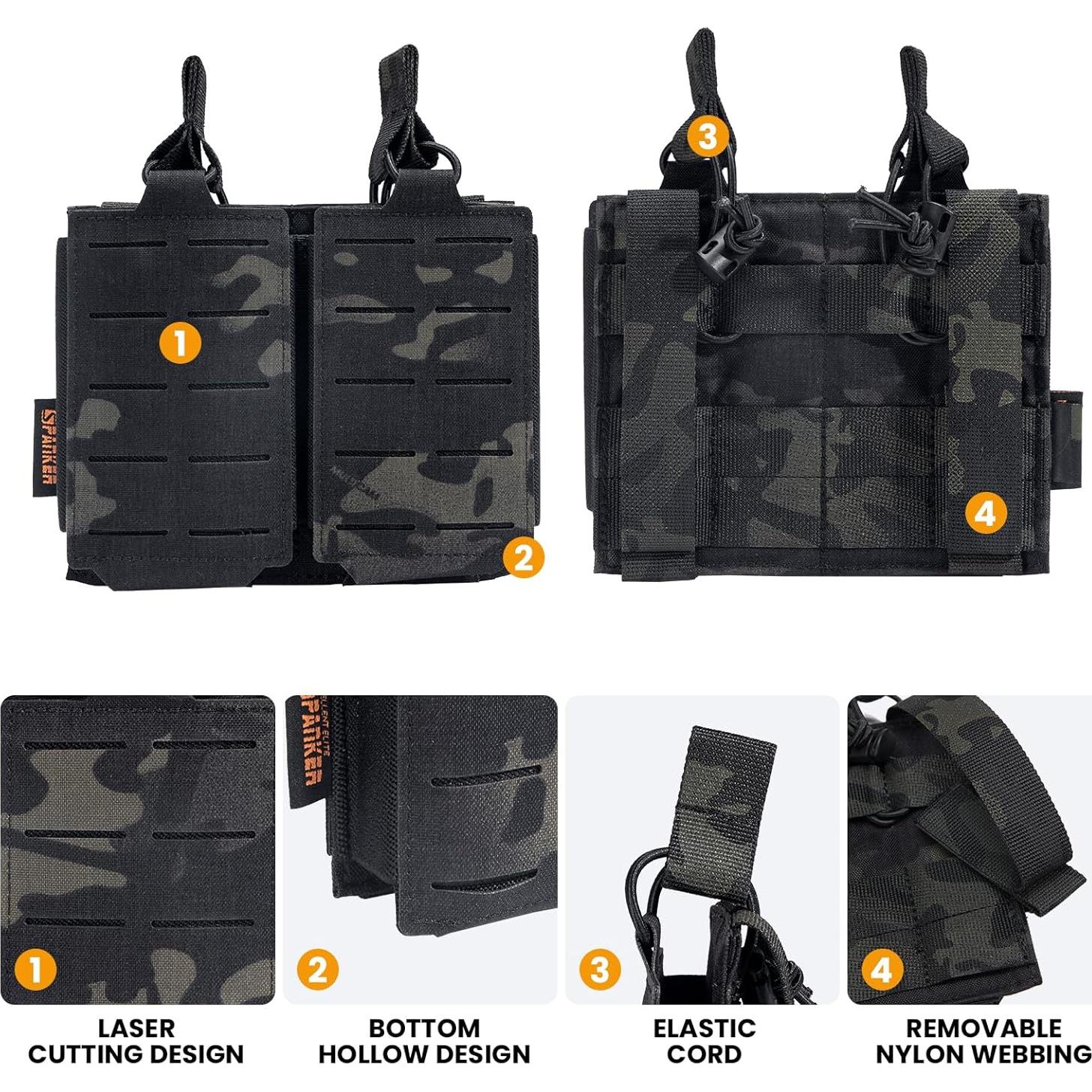 Bolsa Táctica para Revistas EXCELENTE ELITE SPANKER Molle