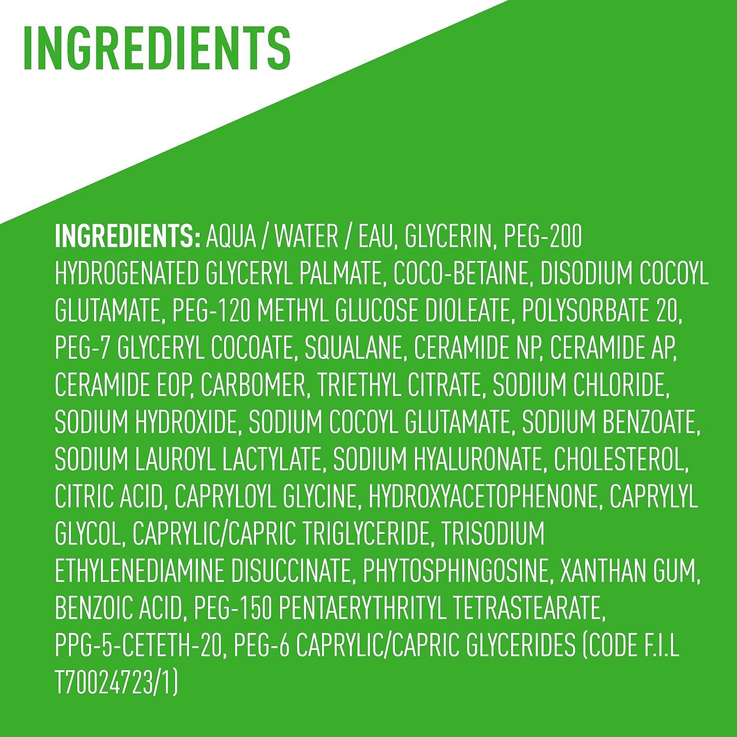 CeraVe Limpiador Espumoso Hidratante 236.6 ml Piel Seca