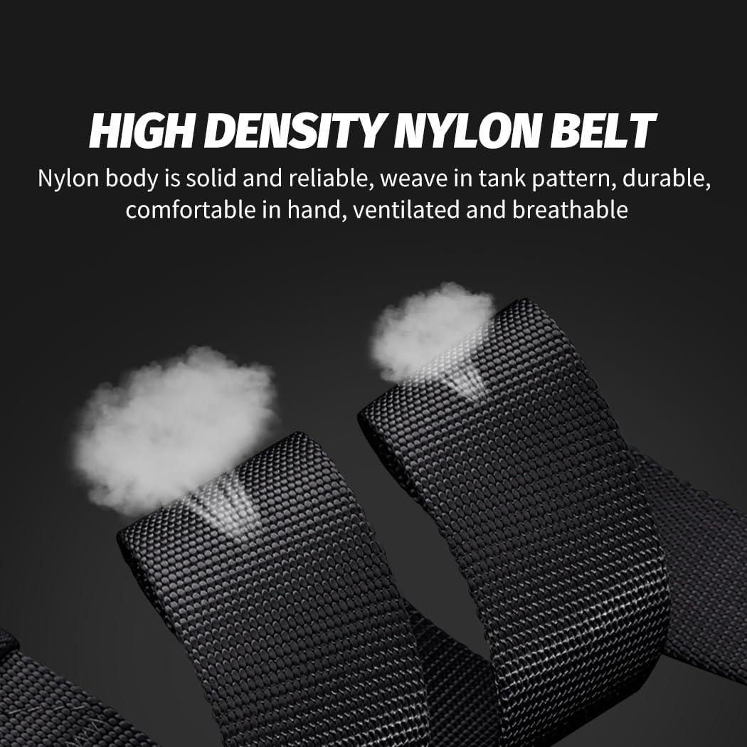 Cinturón Táctico IDOGEAR Negro Ajustable 3.81 cm para Hombres