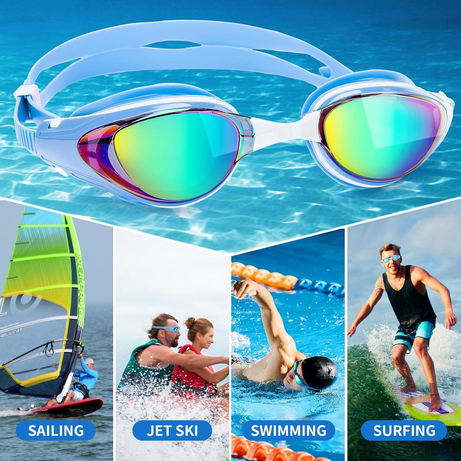 Gafas de Natación Miopía PSIL - Protección UV y Anti-vaho