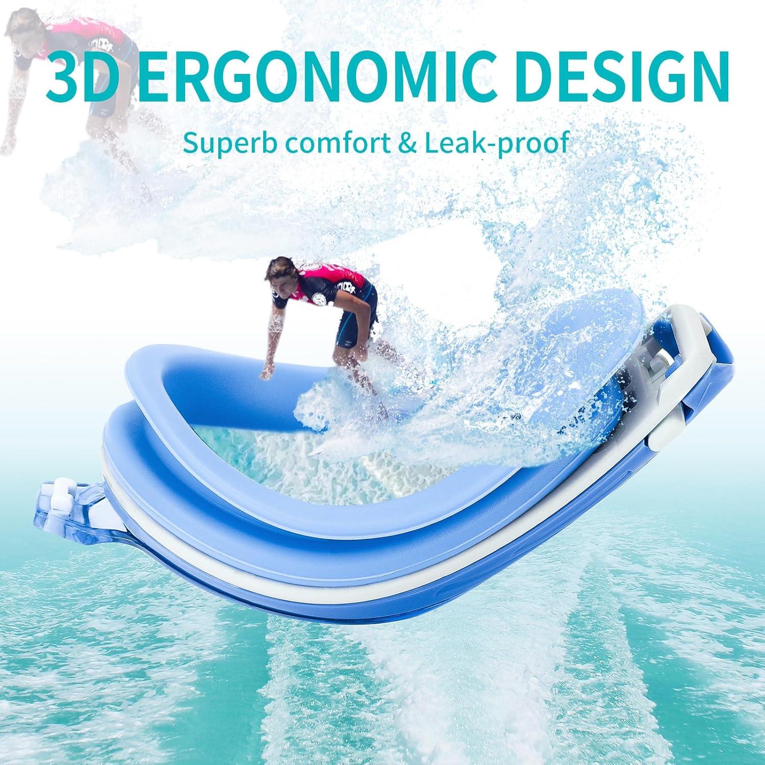 Gafas de Natación Miopía PSIL - Protección UV y Anti-vaho