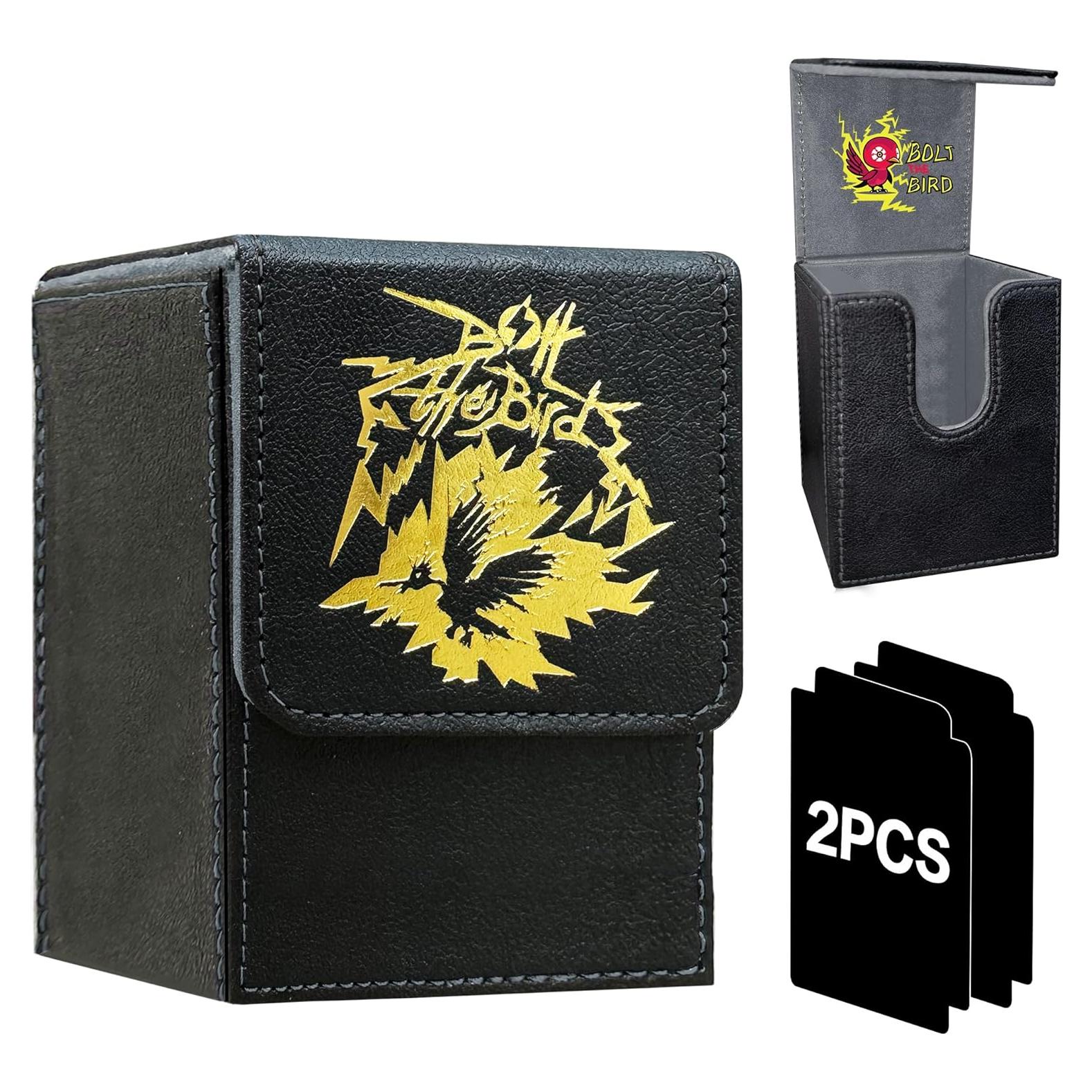 Caja de Barajas Commander PROMAXIBINDER - Negro Gris, 100 Cartas