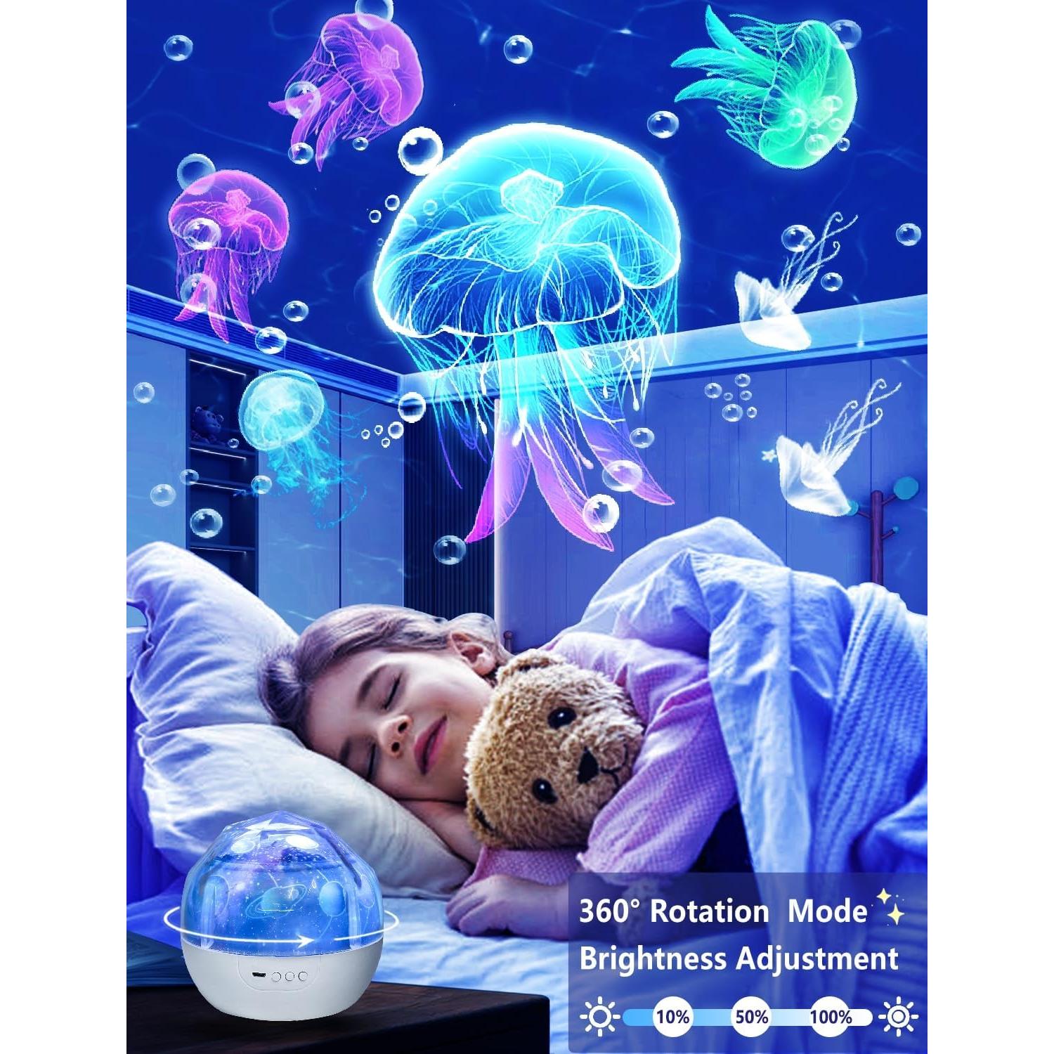 Proyector de Luz Nocturna YOUKELA 21 Juegos y 105 Modos