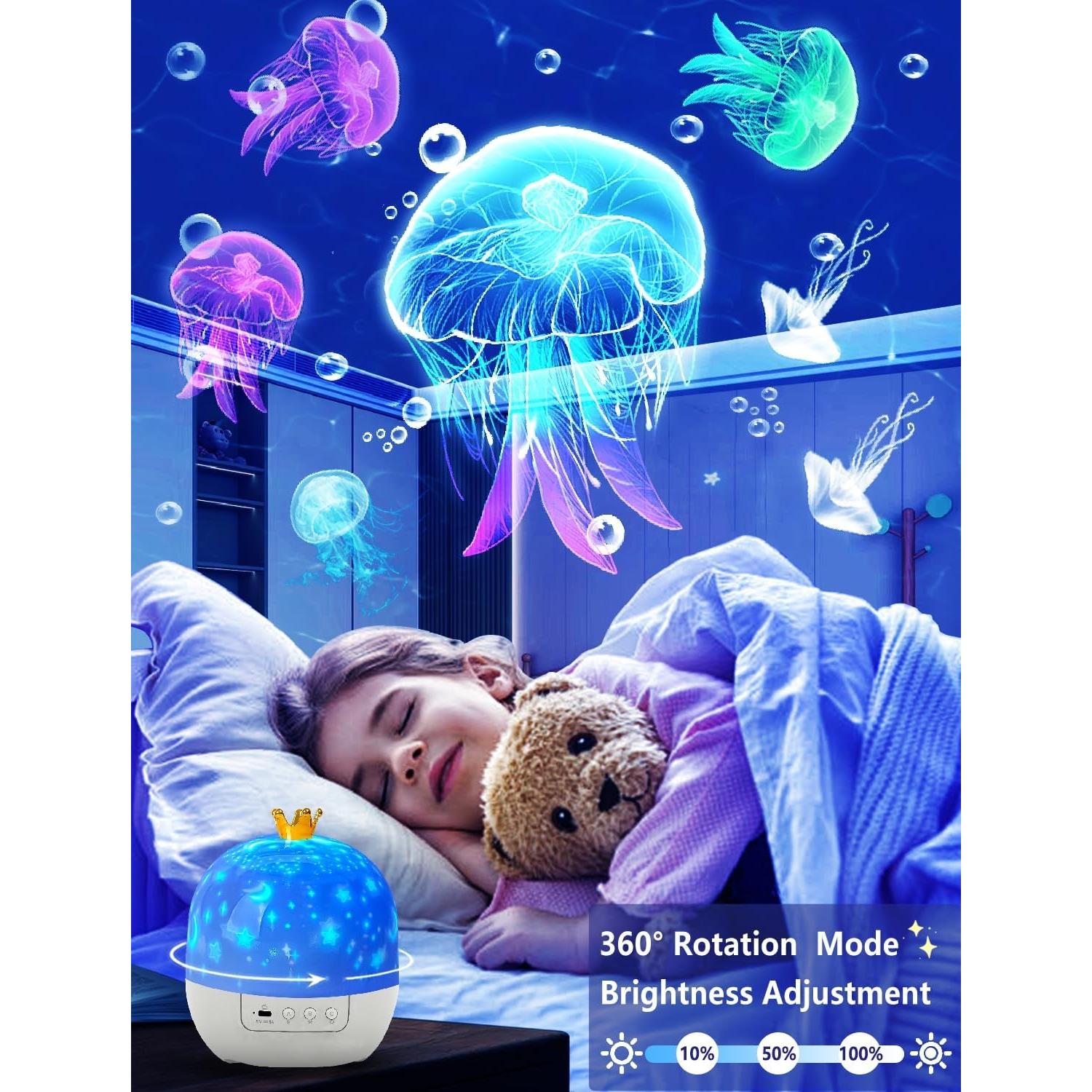 Proyector de Luz Nocturna YOUKELA para Niños 21 Juegos