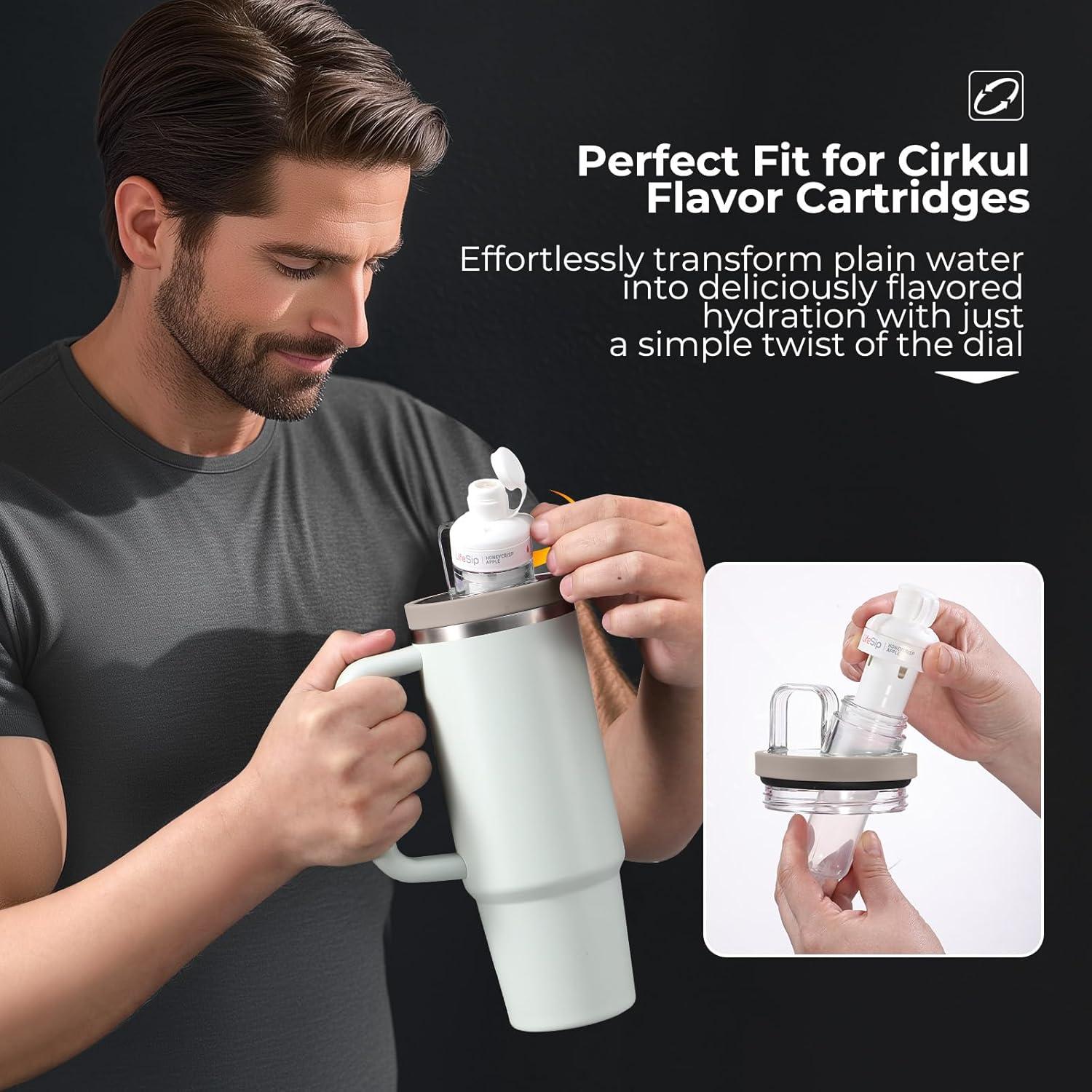 Adaptador Vartiey para Vasos Stanley Quencher 30oz y 20oz Rosa