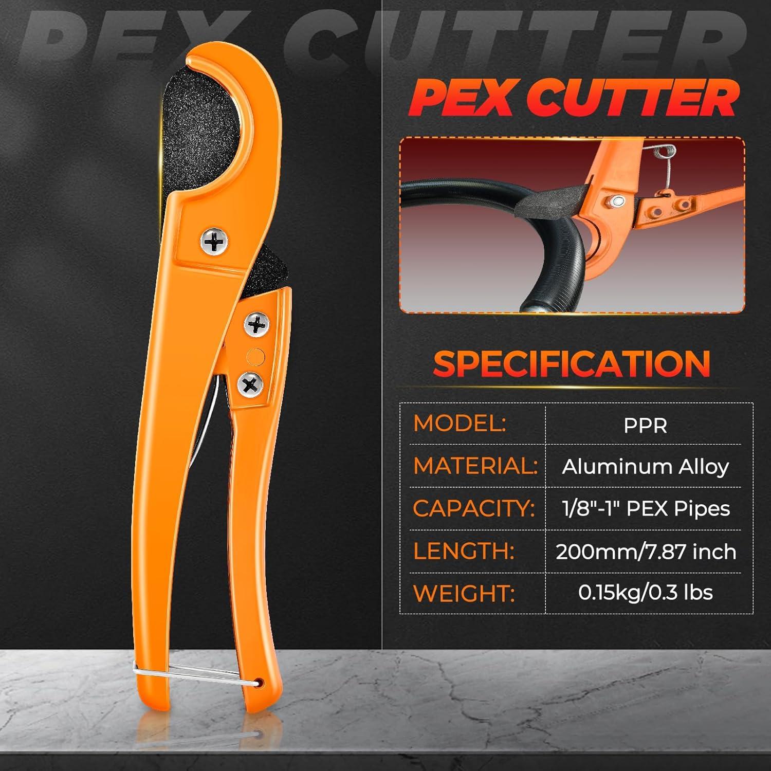 Kit de Herramientas de Expansión PEX Saker SD-F1960 - 3 Cabezas