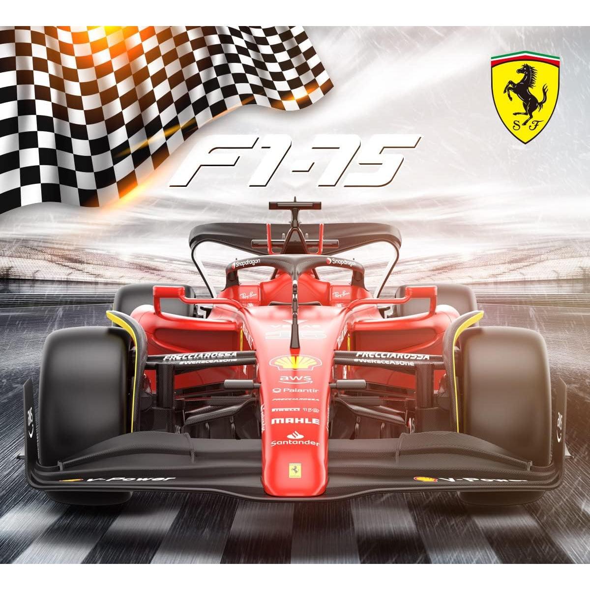 Coche RC Rastar F1-75 Ferrari 1:12 Control Remoto 8 km/h