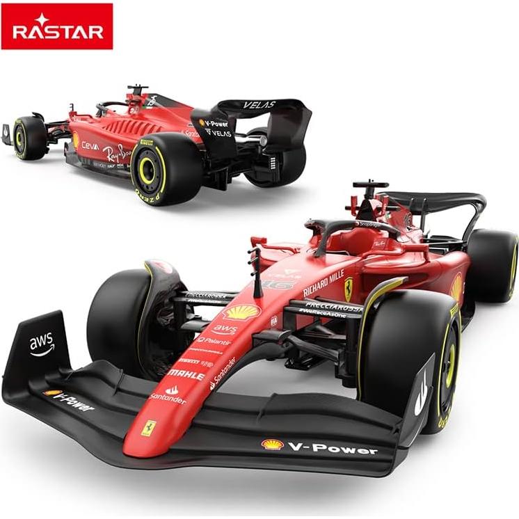 Coche RC Rastar F1-75 Ferrari 1:12 Control Remoto 8 km/h