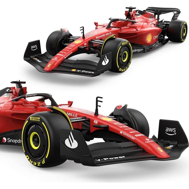 Coche RC Rastar F1-75 Ferrari 1:12 Control Remoto 8 km/h