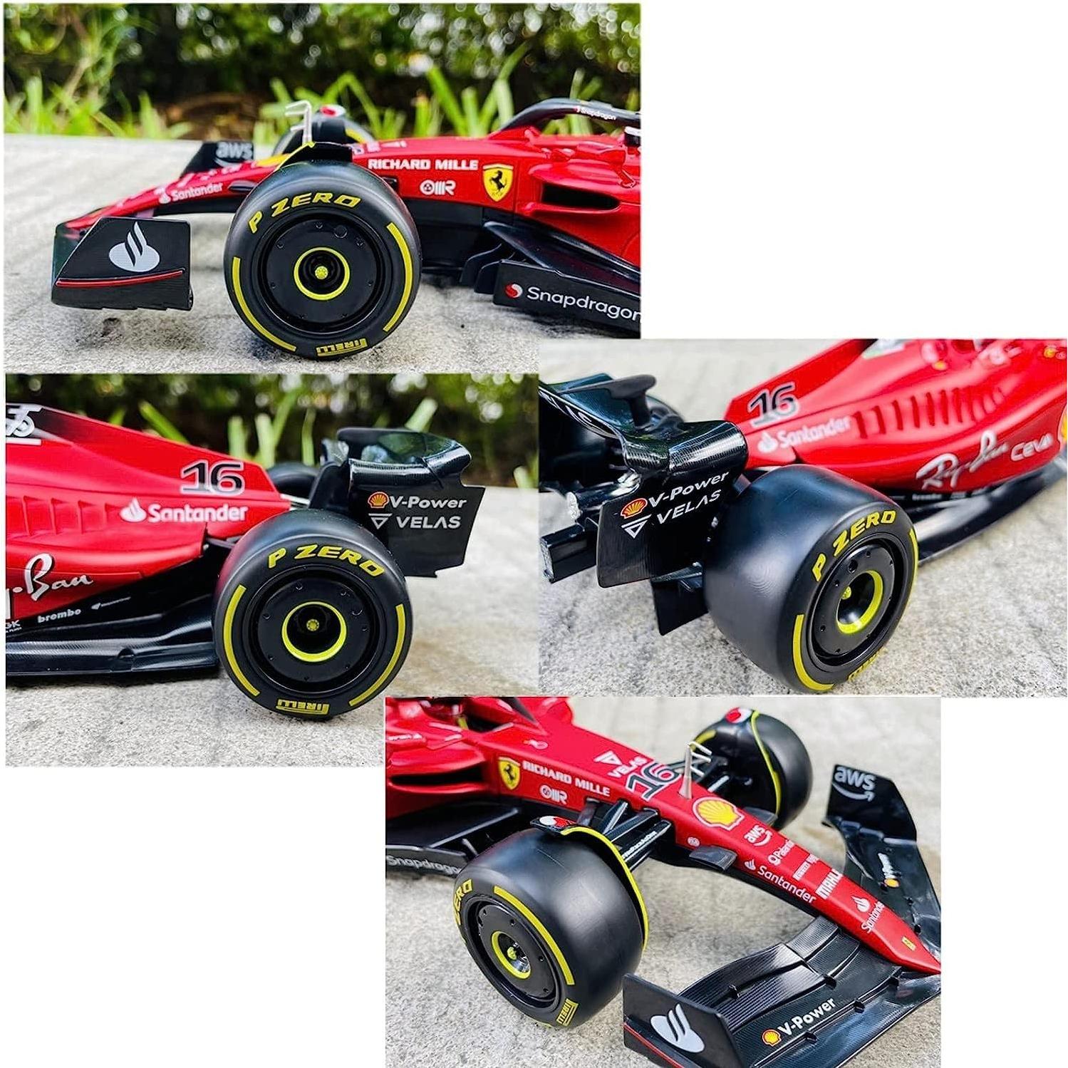 Coche RC Rastar F1-75 Ferrari 1:12 Control Remoto 8 km/h
