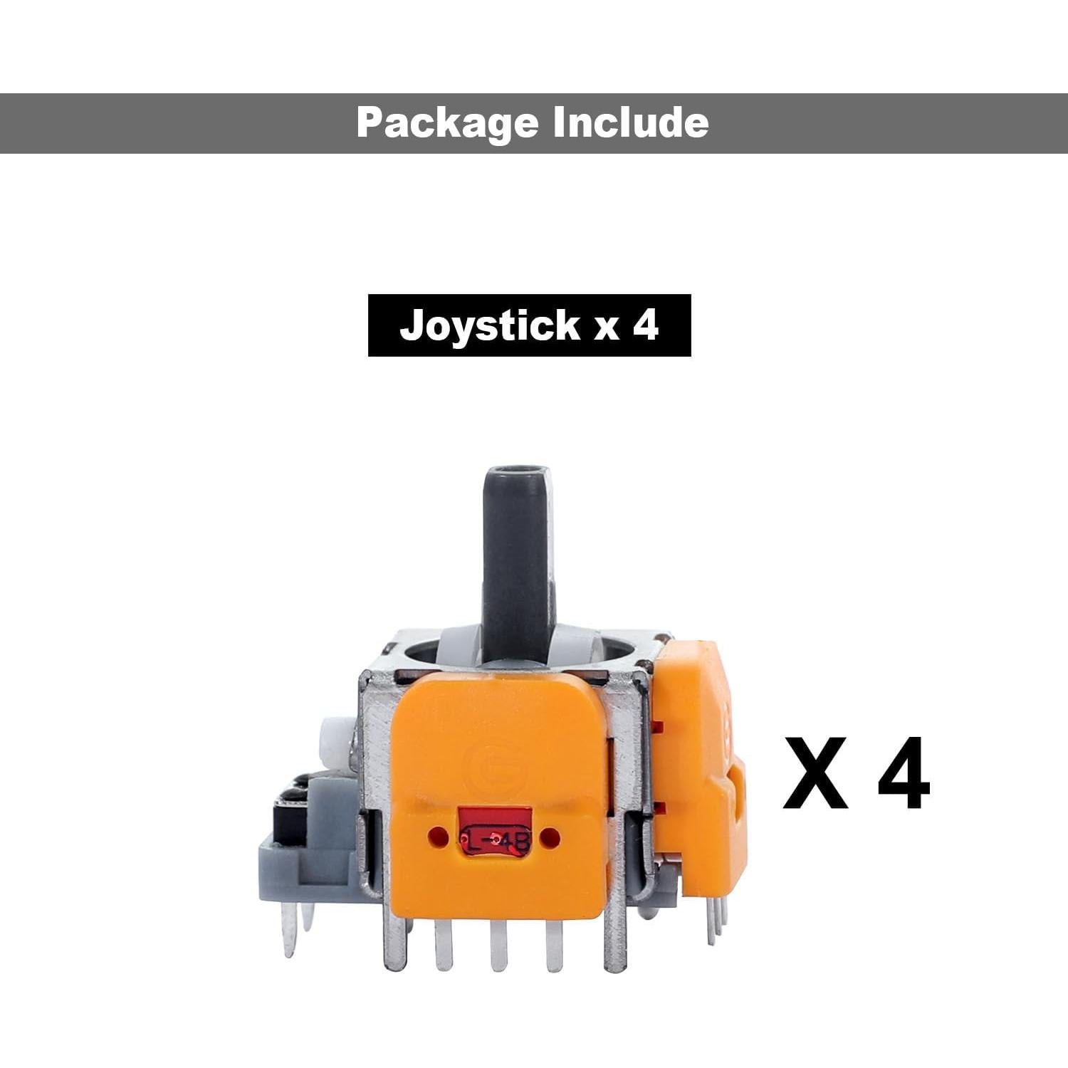 4 Joysticks de Efecto Hall para Controlador PS5 Ikpek