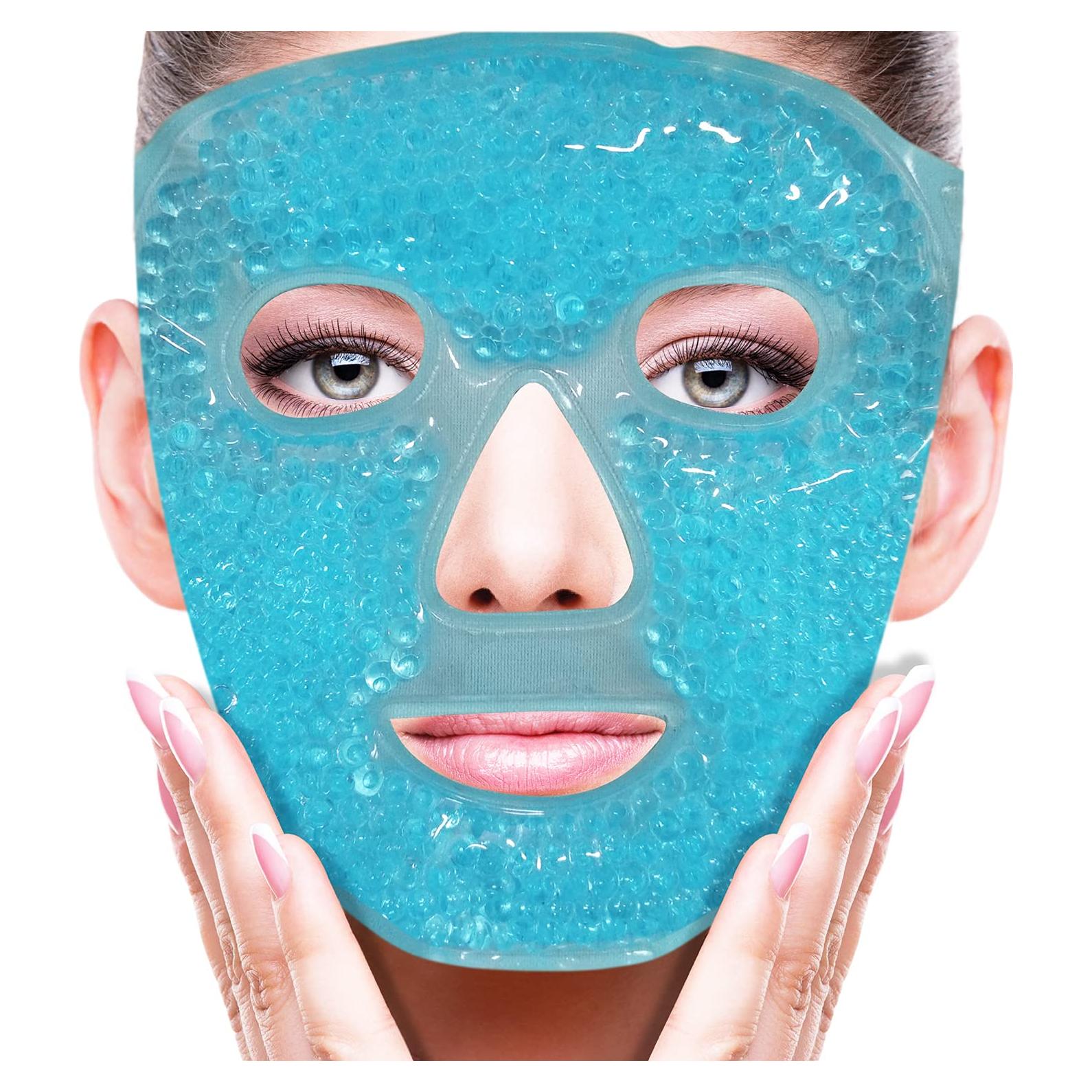 Máscara de Ojos Fría YunQiXin con Gel Reutilizable 24.4x19.5cm