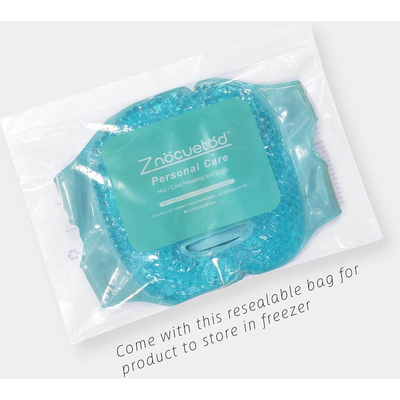 Máscara de Ojos Fría YunQiXin con Gel Reutilizable 24.4x19.5cm