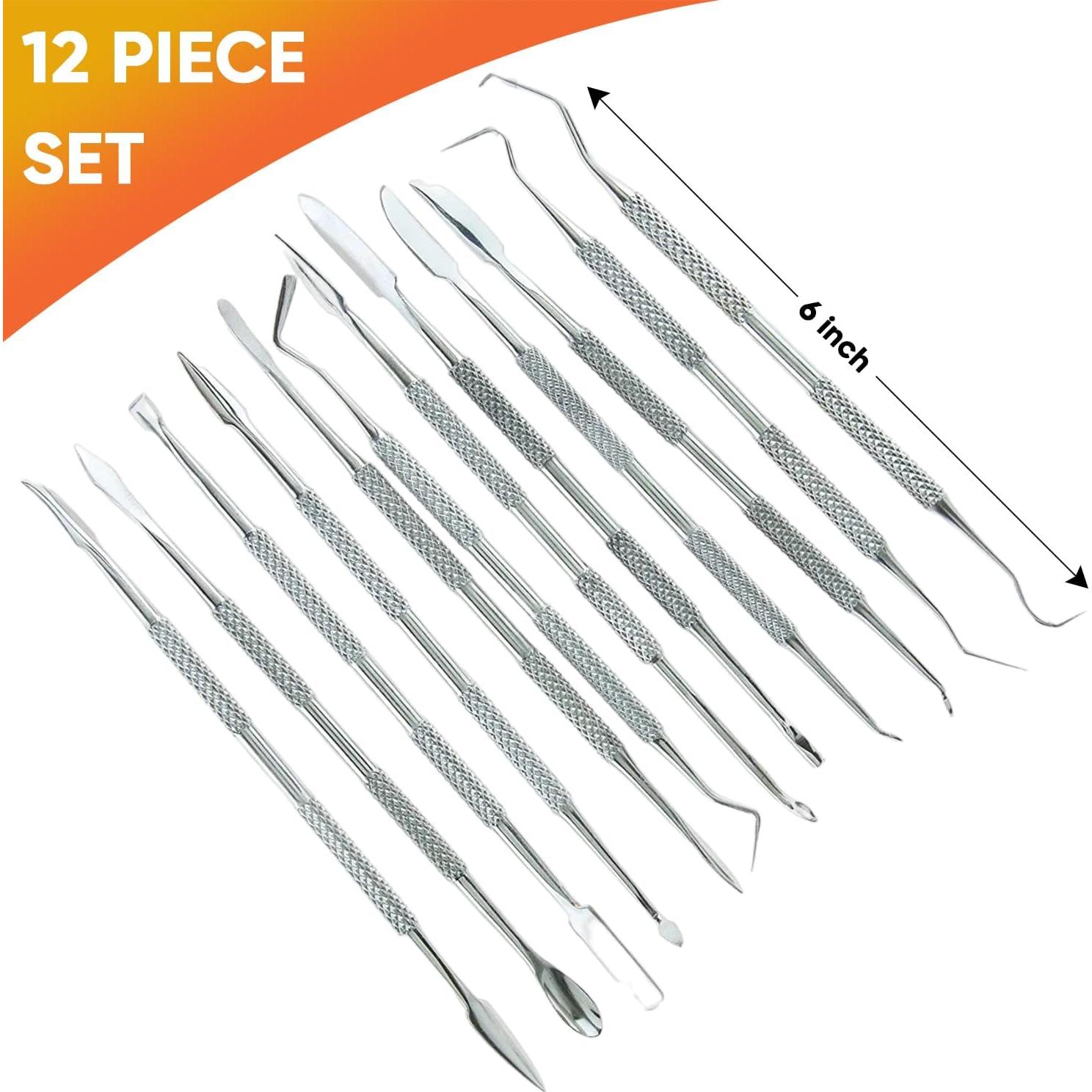 Juego de 12 Cuchillas de Acero Inoxidable TIT COOPOPE