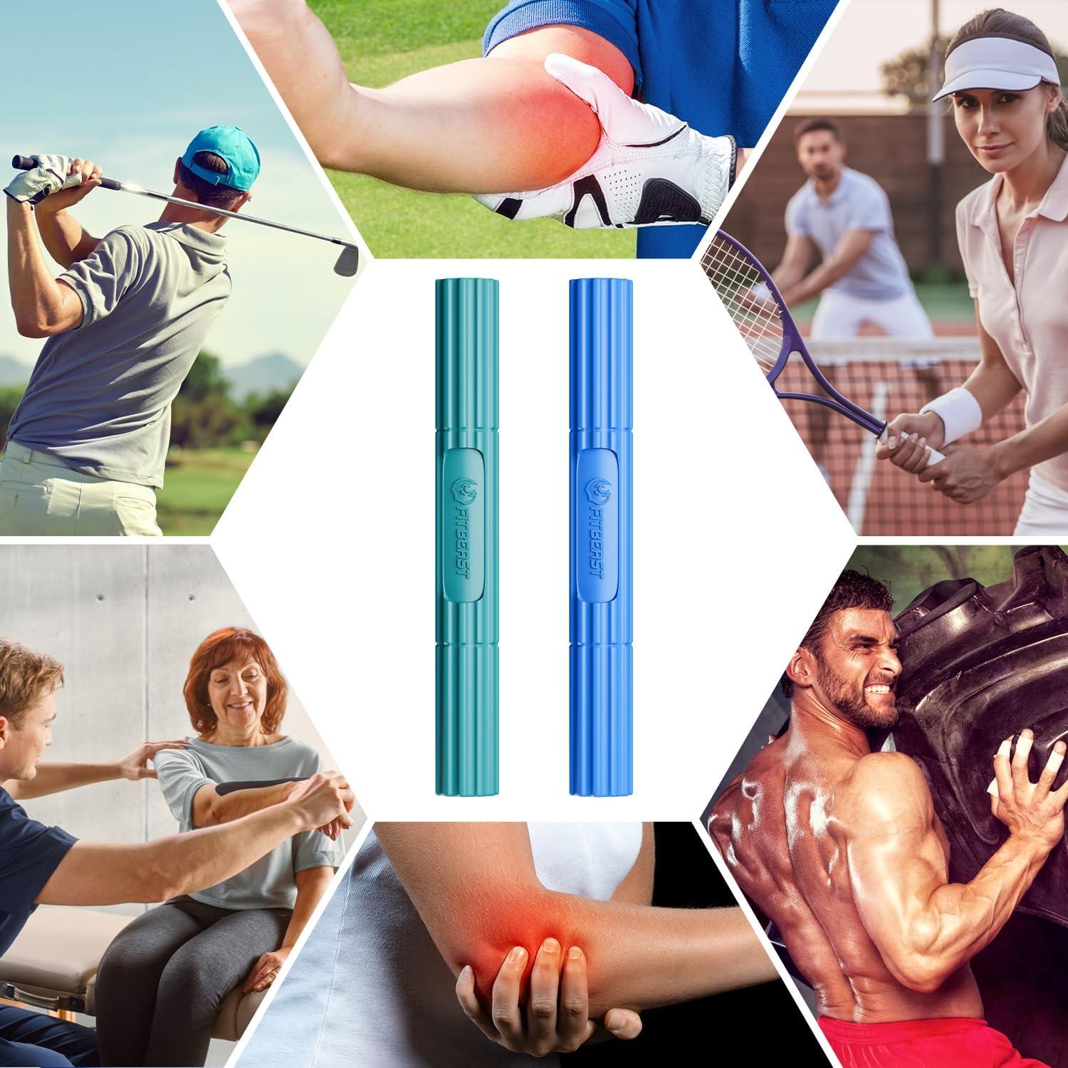 Barra de Terapia FitBeast para Codo de Tenista - 10 a 15 lbs