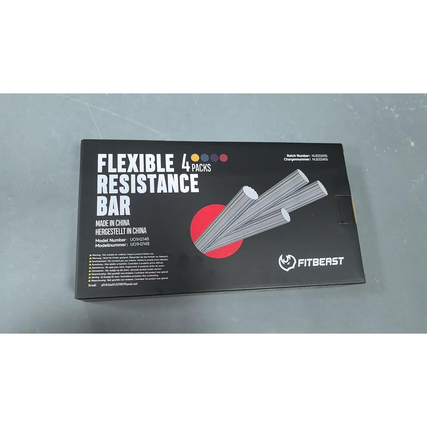 Barra de Terapia FitBeast para Codo de Tenista - 10 a 15 lbs