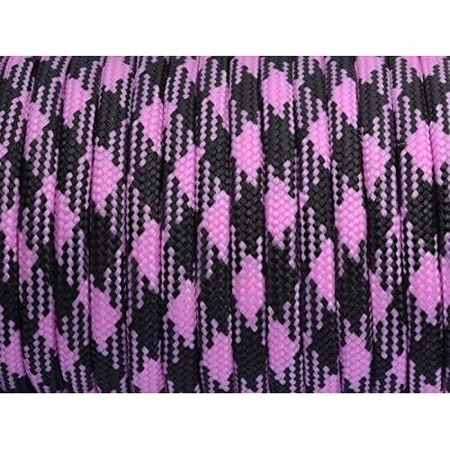 Cuerda Paracord FeeJoo 30.48m 7 Hilos 4mm Camo Azul Ácido