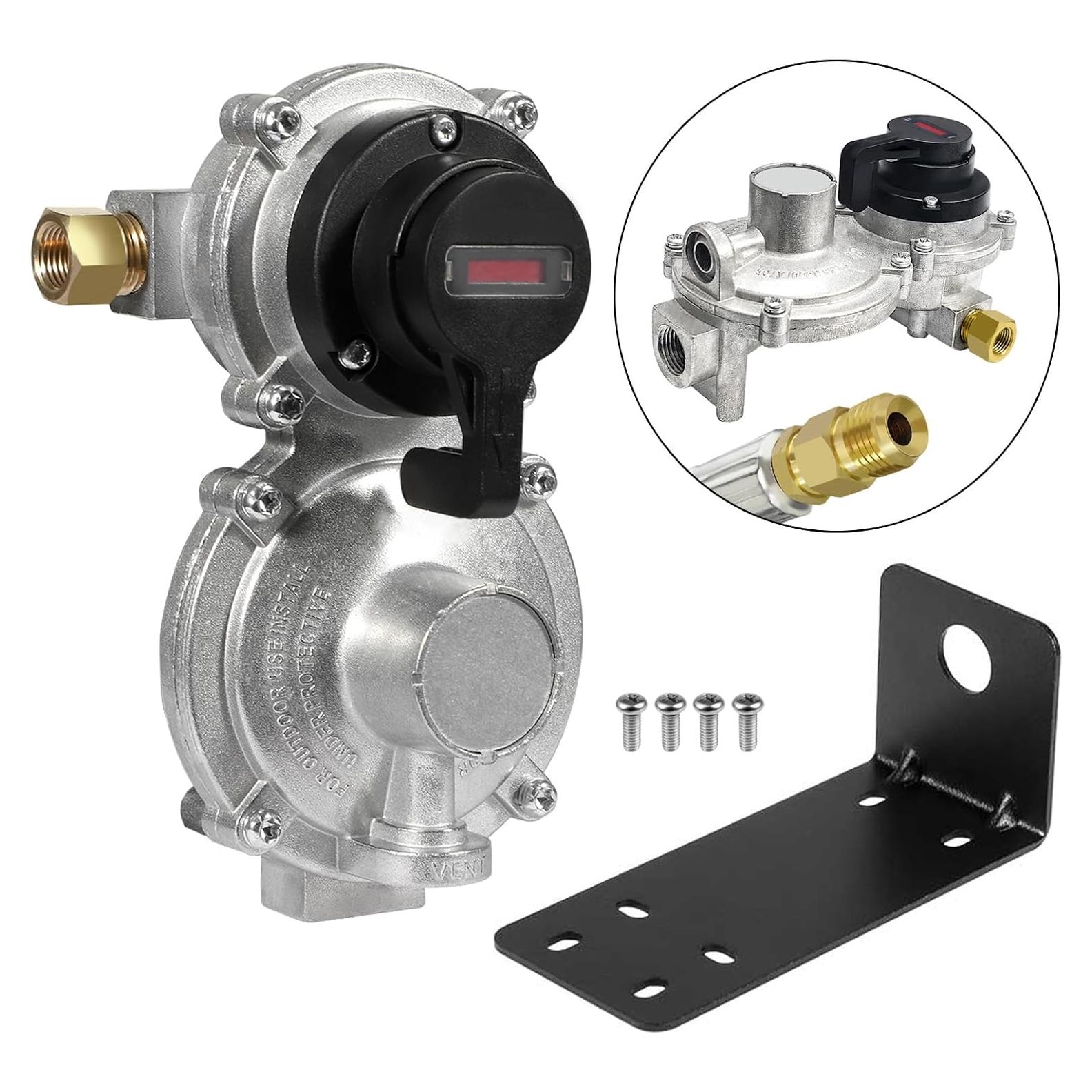 Regulador de gas propano LP 2 etapas MEFUN para RV