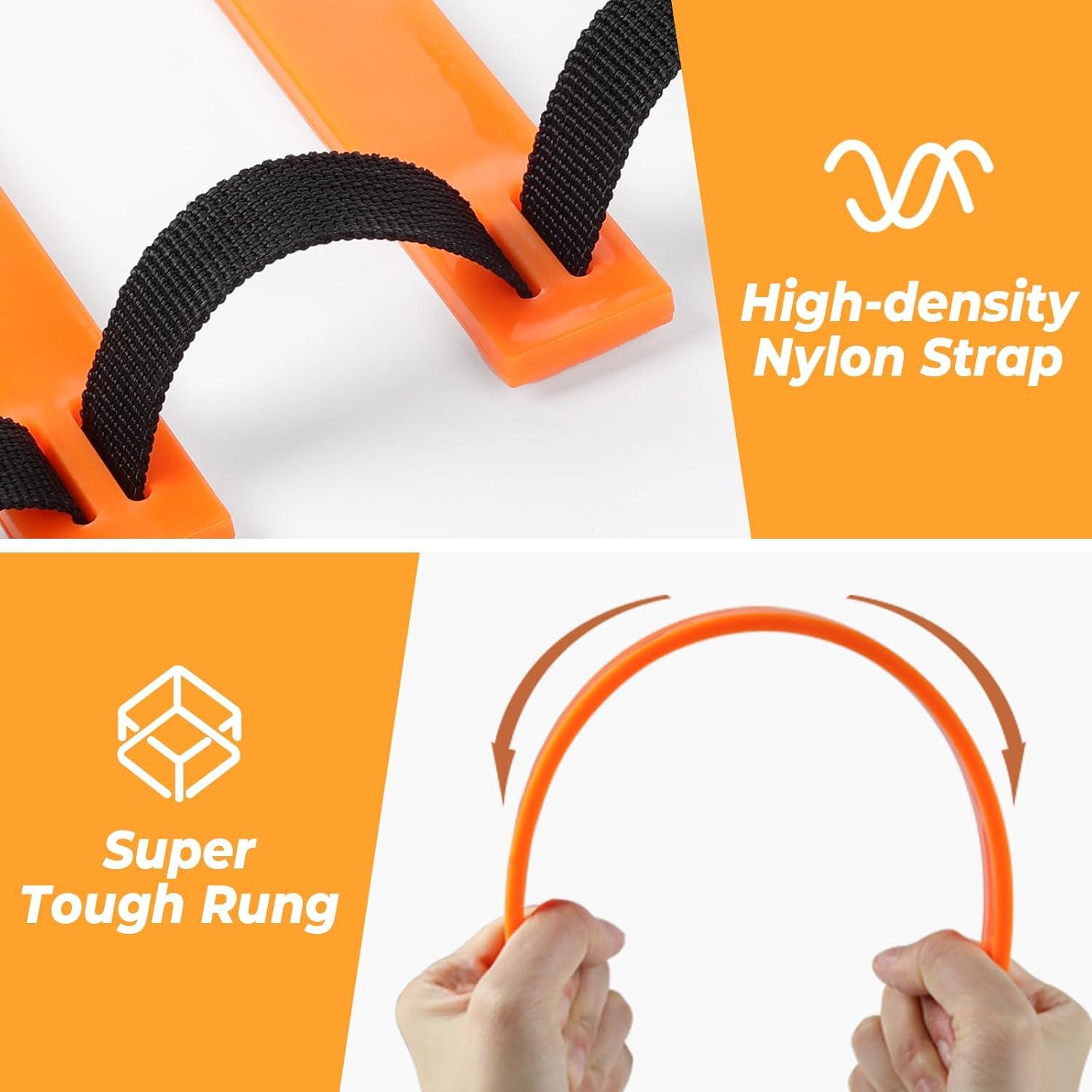 Conjunto de Entrenamiento de Agilidad GHB 6m 12 Peldaños