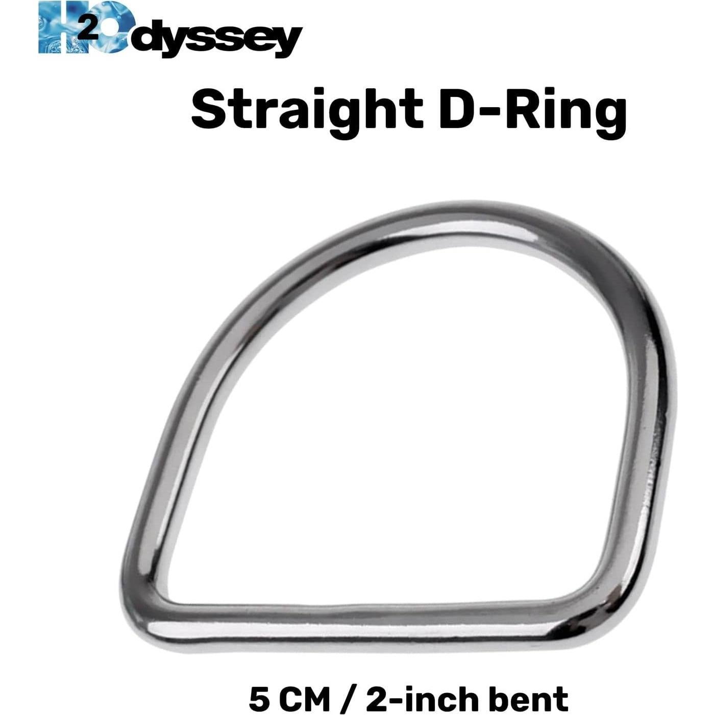 Anillo D Recto H2Odyssey - Acero Inoxidable para Buceo