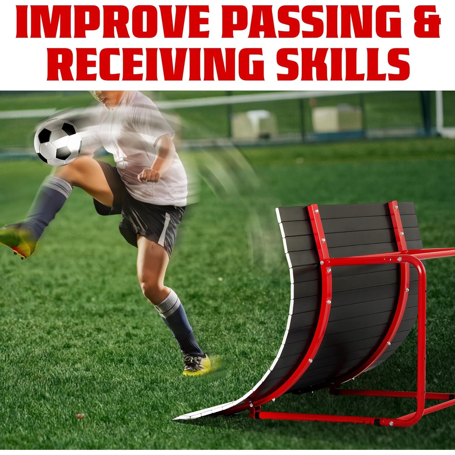 Entrenador de Fútbol Kick N' Roll TGU - Rampa Curva 100x80x75cm