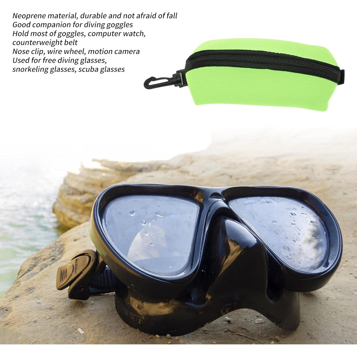 Bolsa de Almacenamiento Tbest para Gafas de Buceo Neopreno