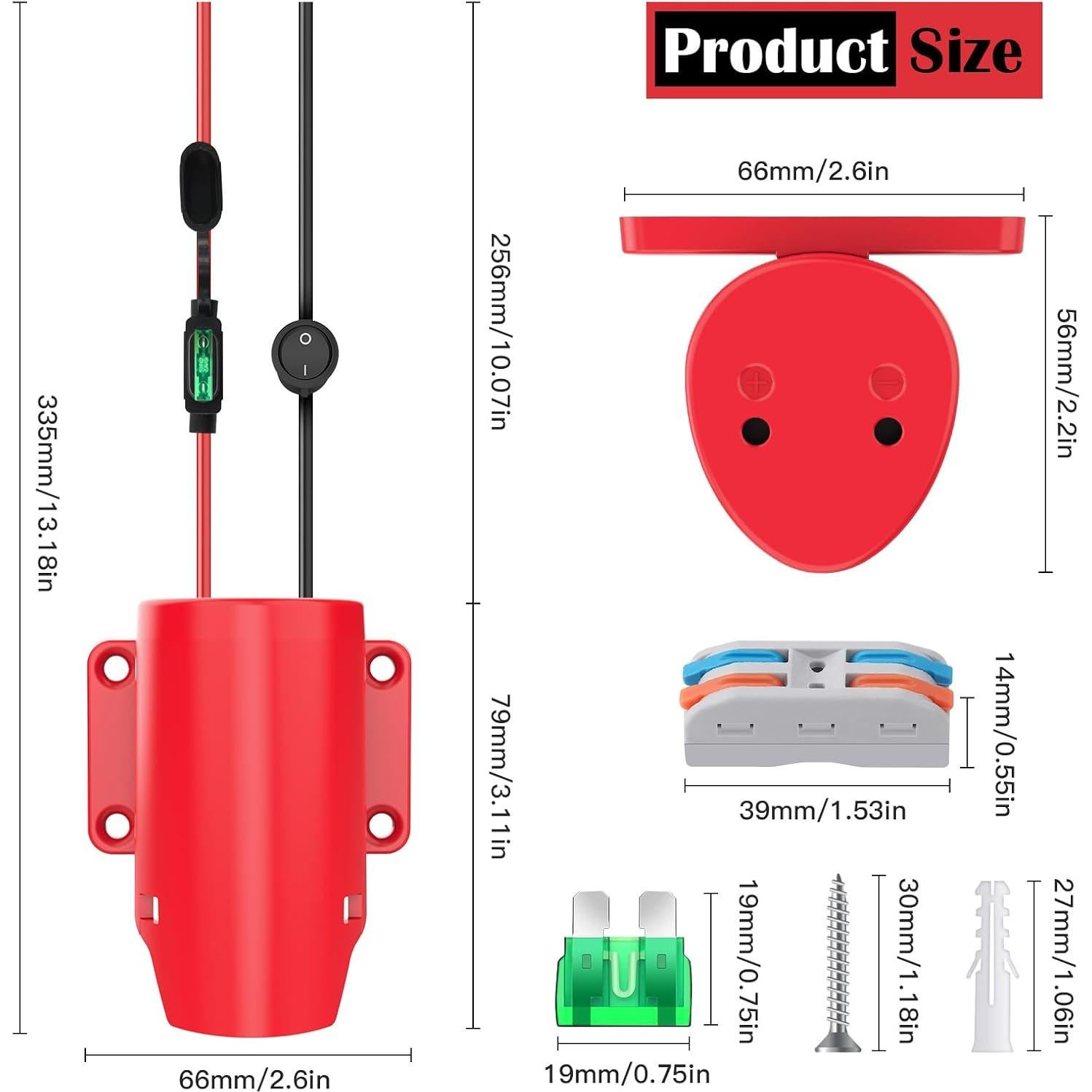 Adaptador de Rueda de Poder Milwaukee M12 - 2 Paquetes