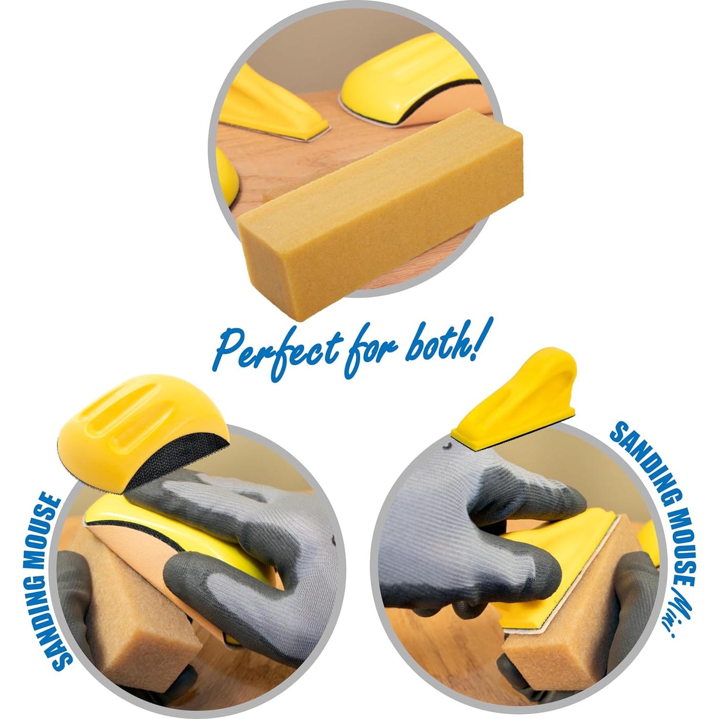 Bloque de Limpieza Abrasivo Peachtree para Papel de Lija - 2 Unidades