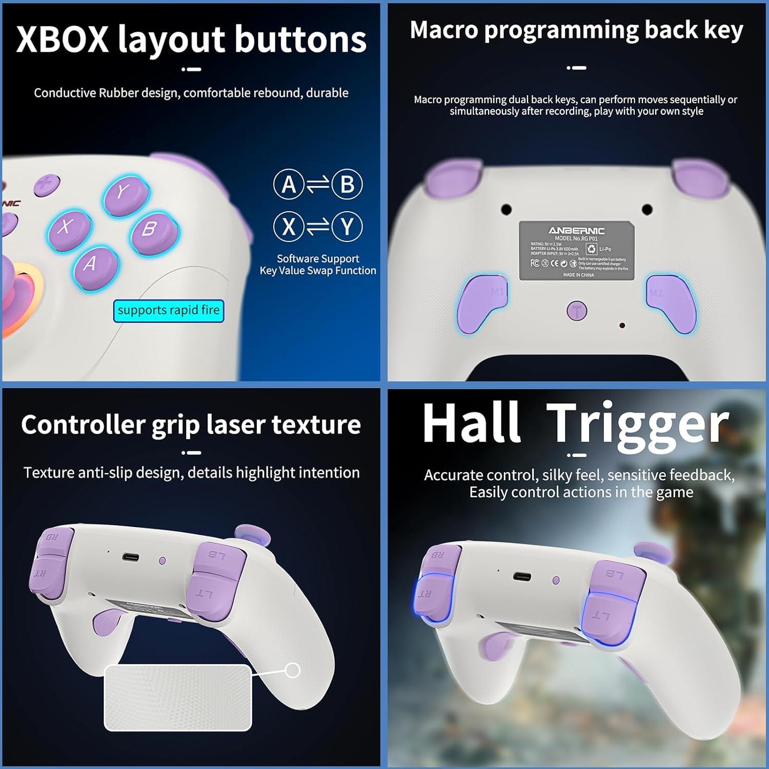 Controlador Inalámbrico RG P01 para PC y Switch - Plug & Play