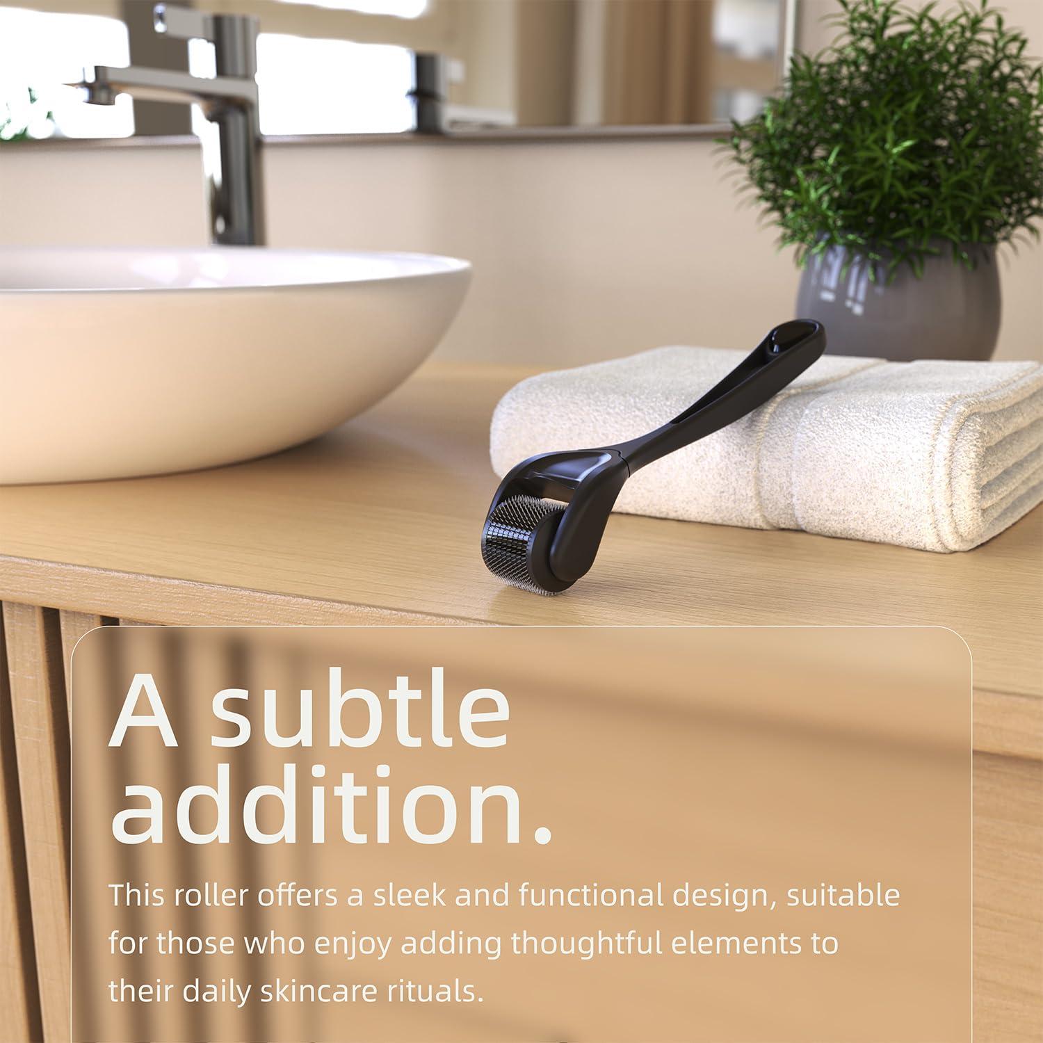 Rodillo de Microneedling CoCorea para Cara y Barba 0.25mm