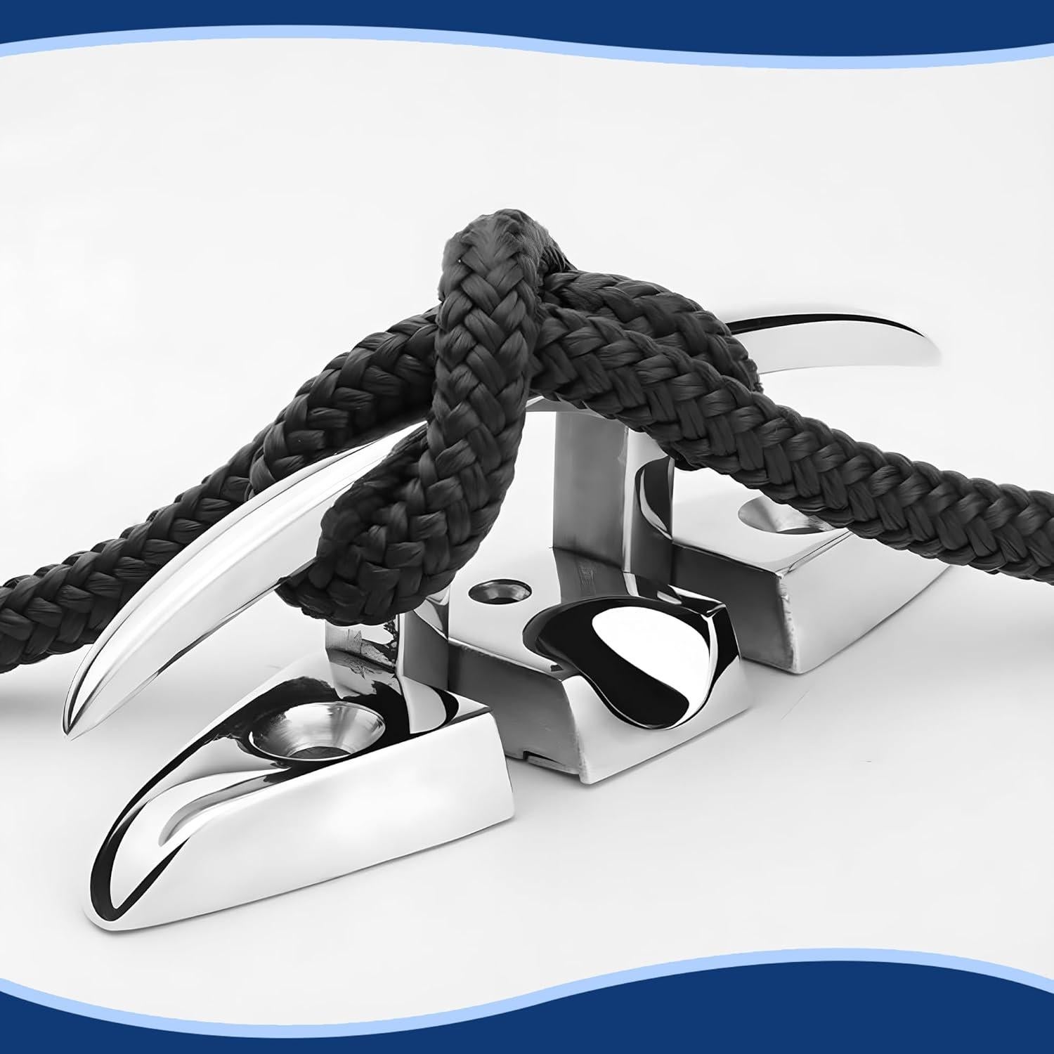 Líneas de Muelle MaxWorks 51001 Nylon Doble Trenzado 4 Unidades