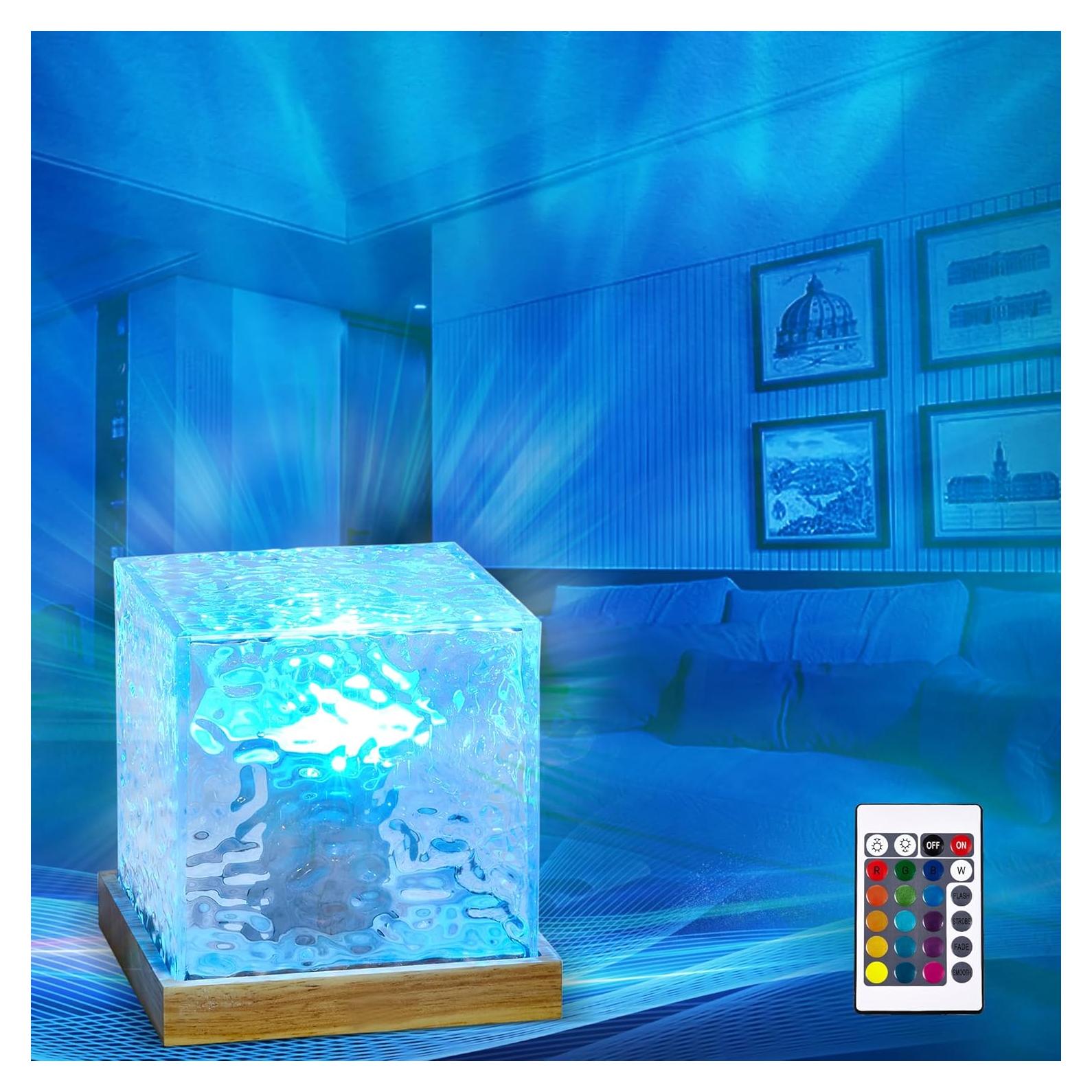 Lámpara Proyector de Olas Oceánicas SUOAPAIQ RGB 16 Colores