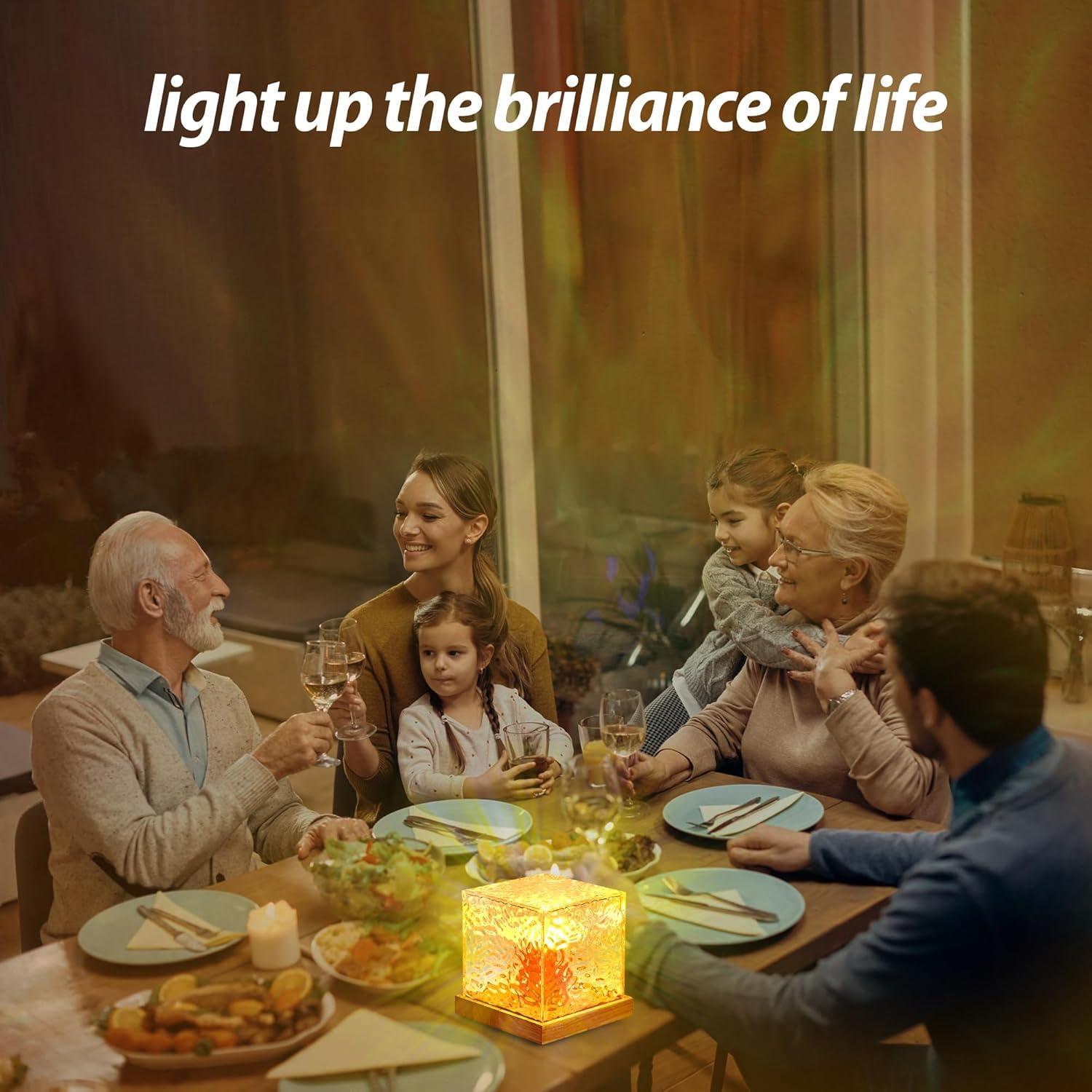 Lámpara Proyector de Olas Oceánicas SUOAPAIQ RGB 16 Colores