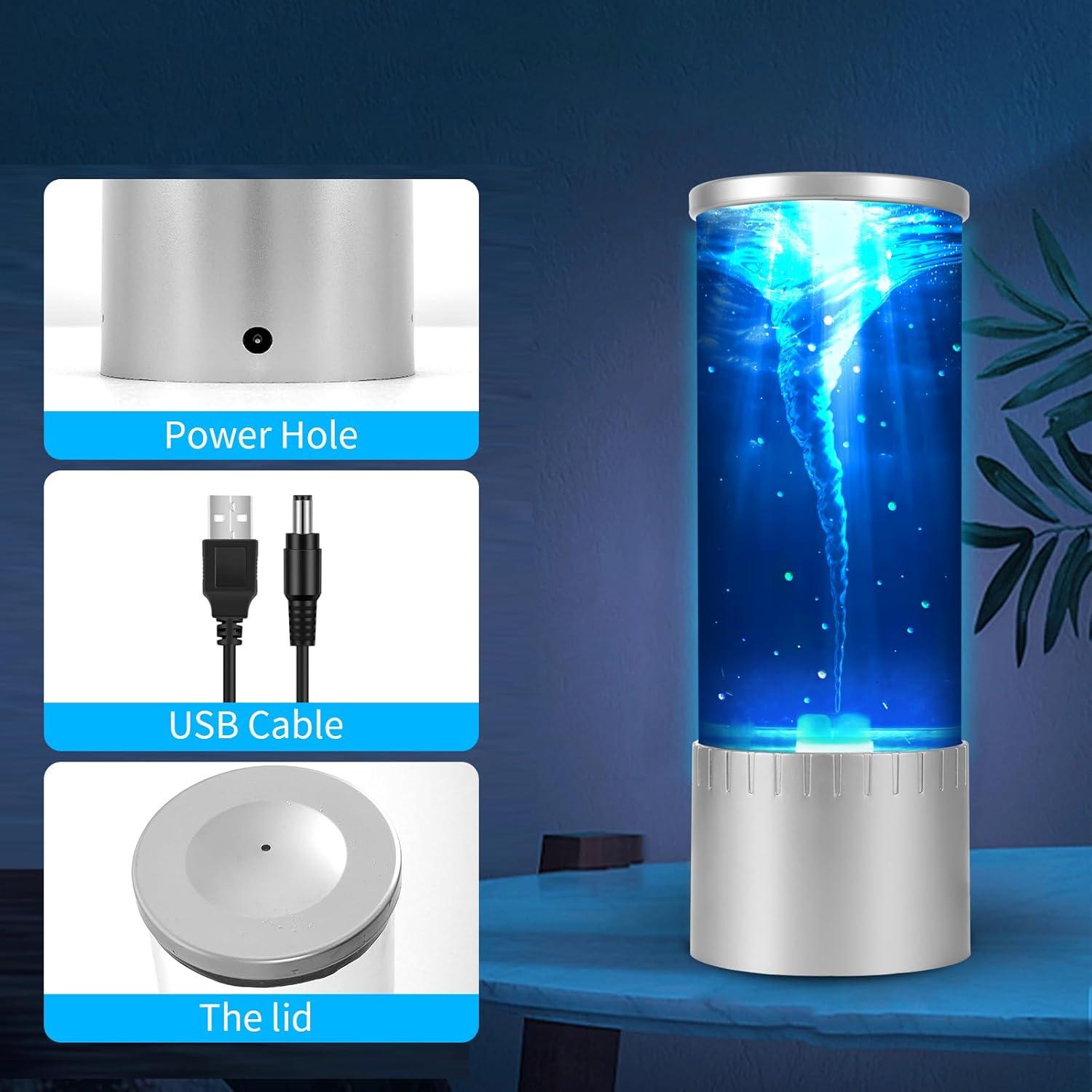 Lámpara Tornado Handsbrain XH2401 Luz Nocturna 27,94 cm