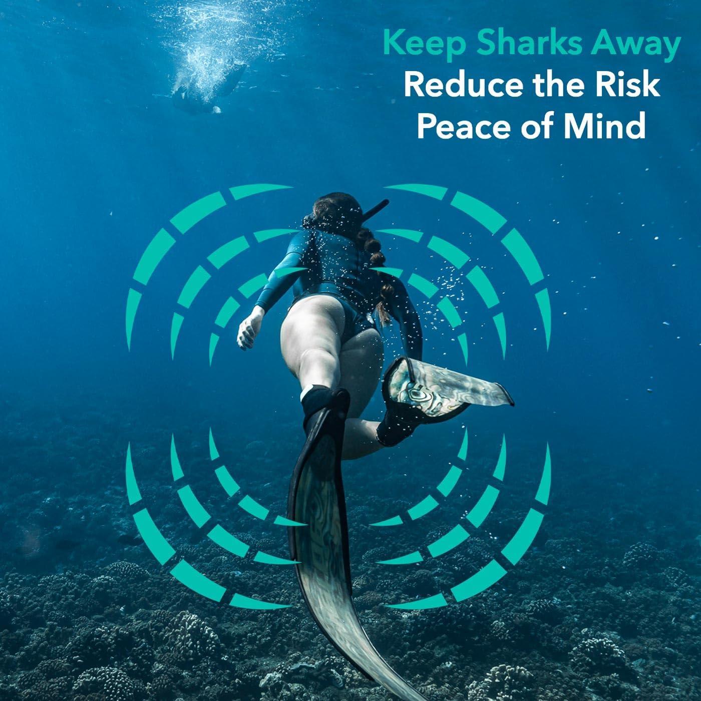 Banda de Deterencia de Tiburones Sharkbanz 2 Azul