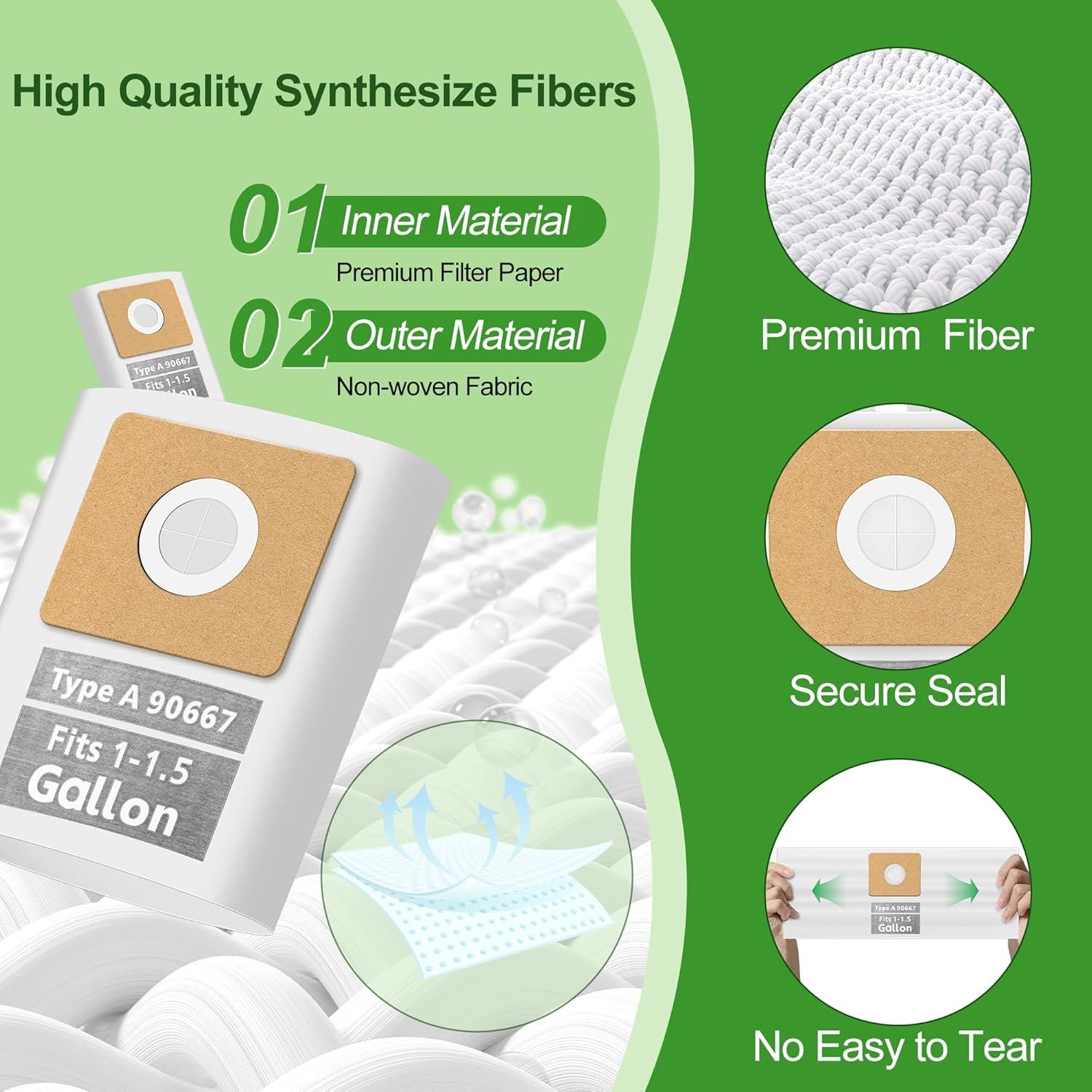 Paquete de 3 Bolsas de Vacío PETOX 1.5 Galones Tipo A 90667